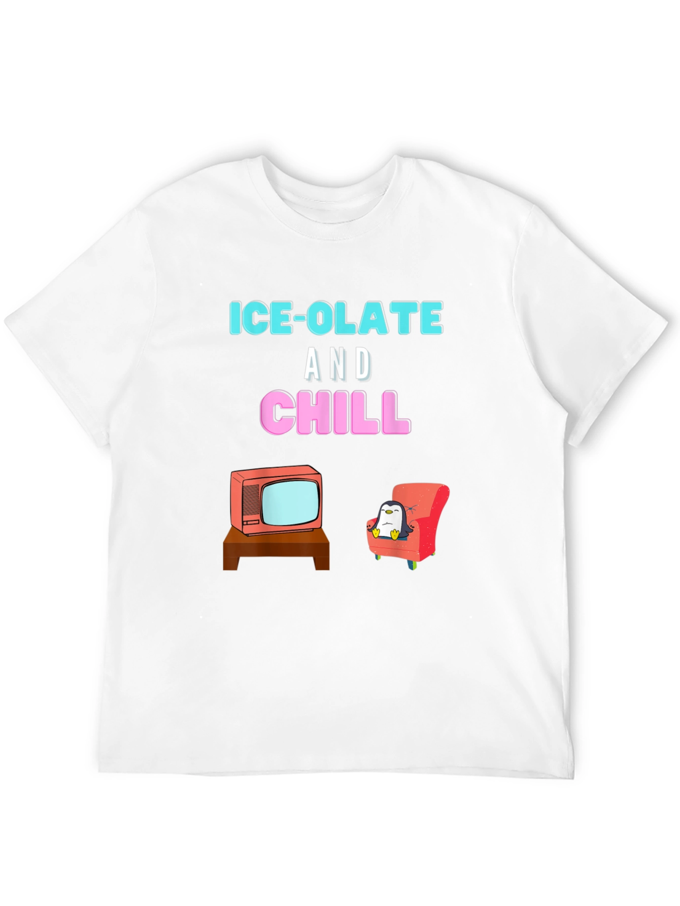 Ice-Olate and Chill Black T-Shirt