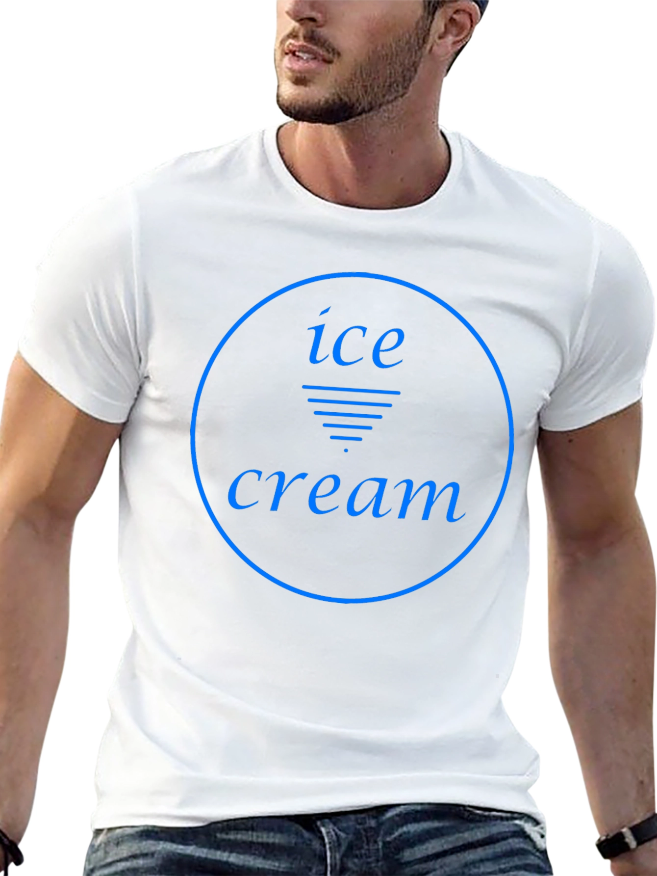 Ice Cream Graphic Tee - Cool Casual Style