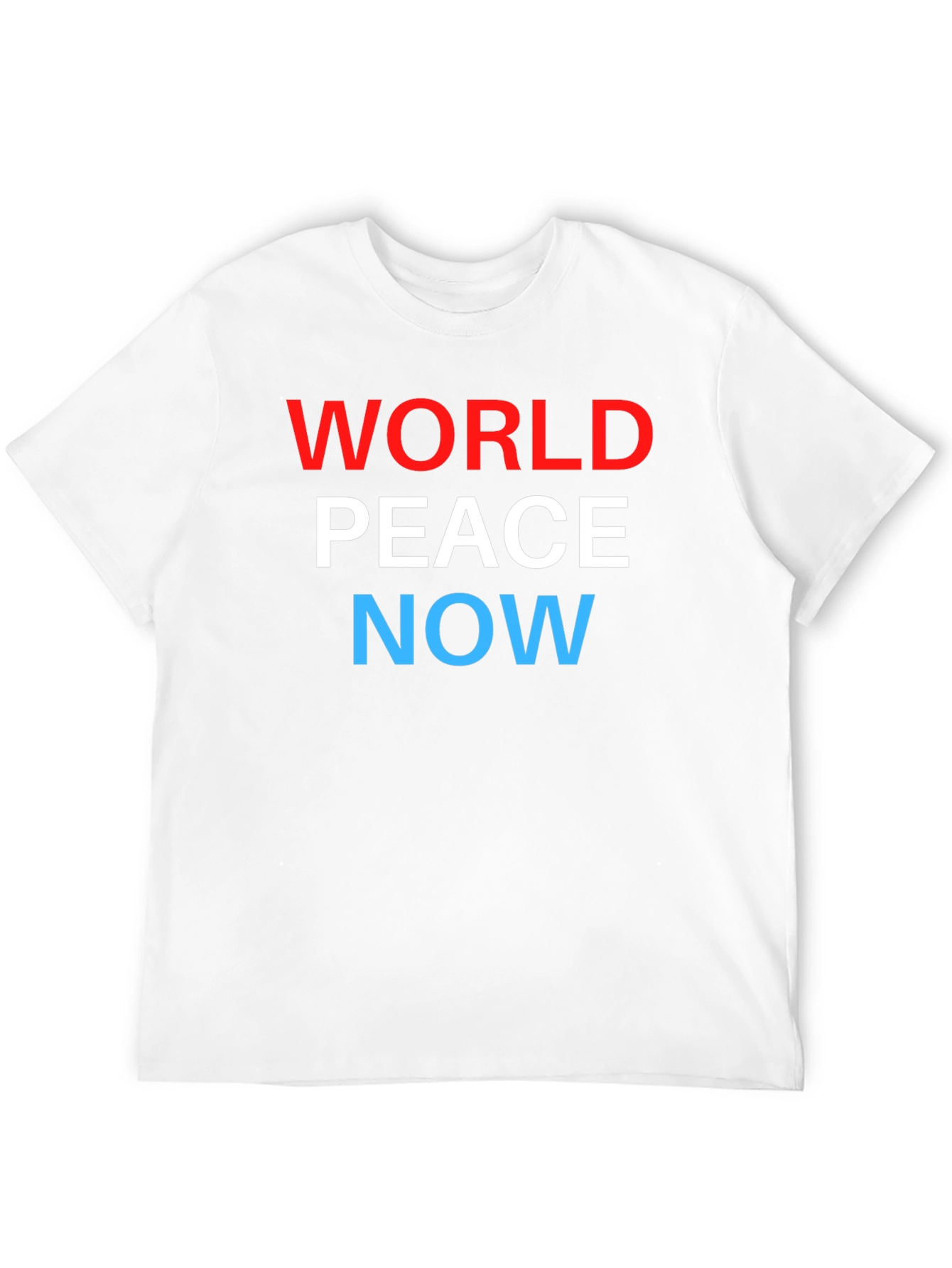 World Peace Now Graphic Tee - Black