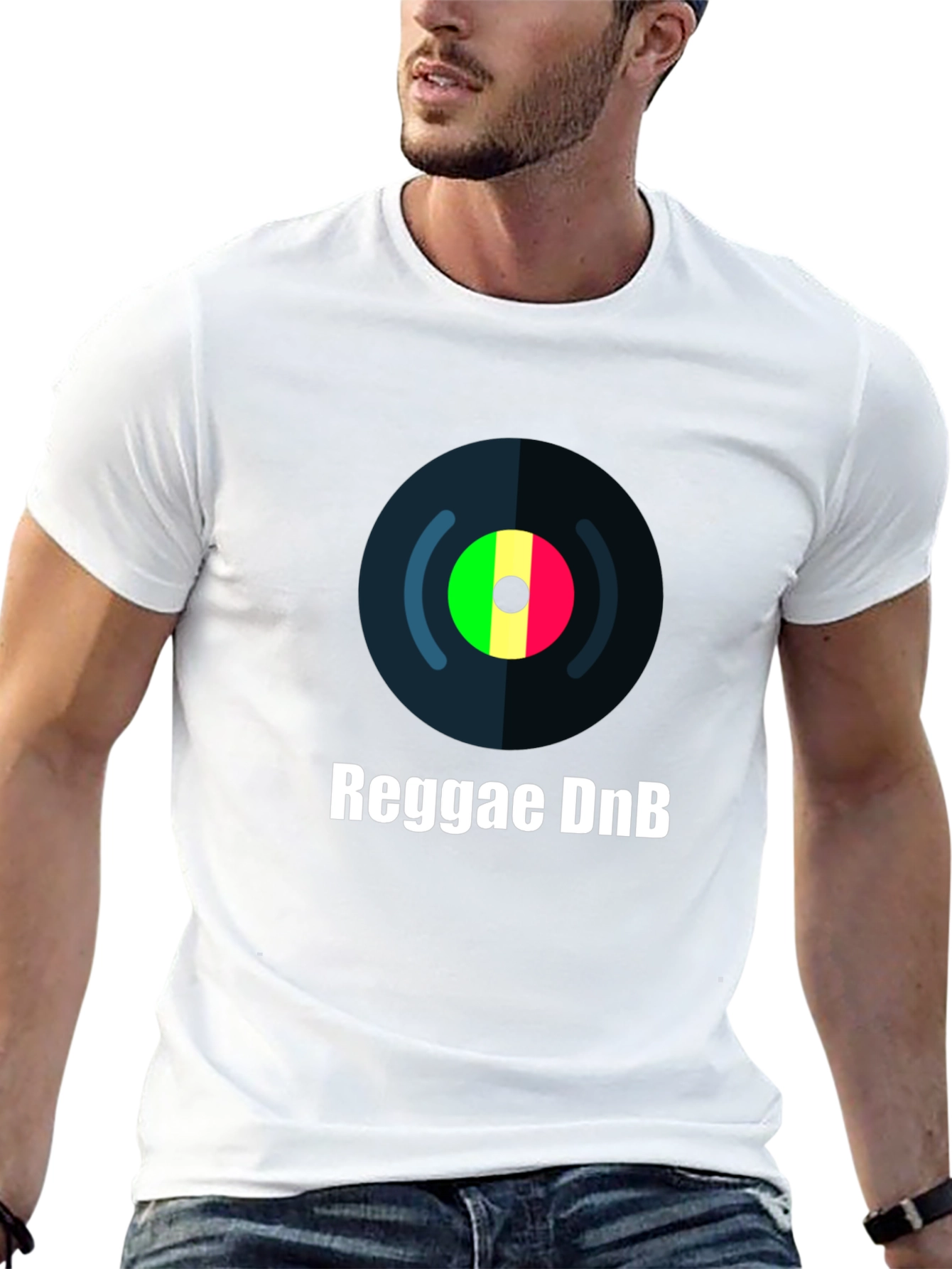 Reggae DnB Graphic T-Shirt - Music Inspired Tee