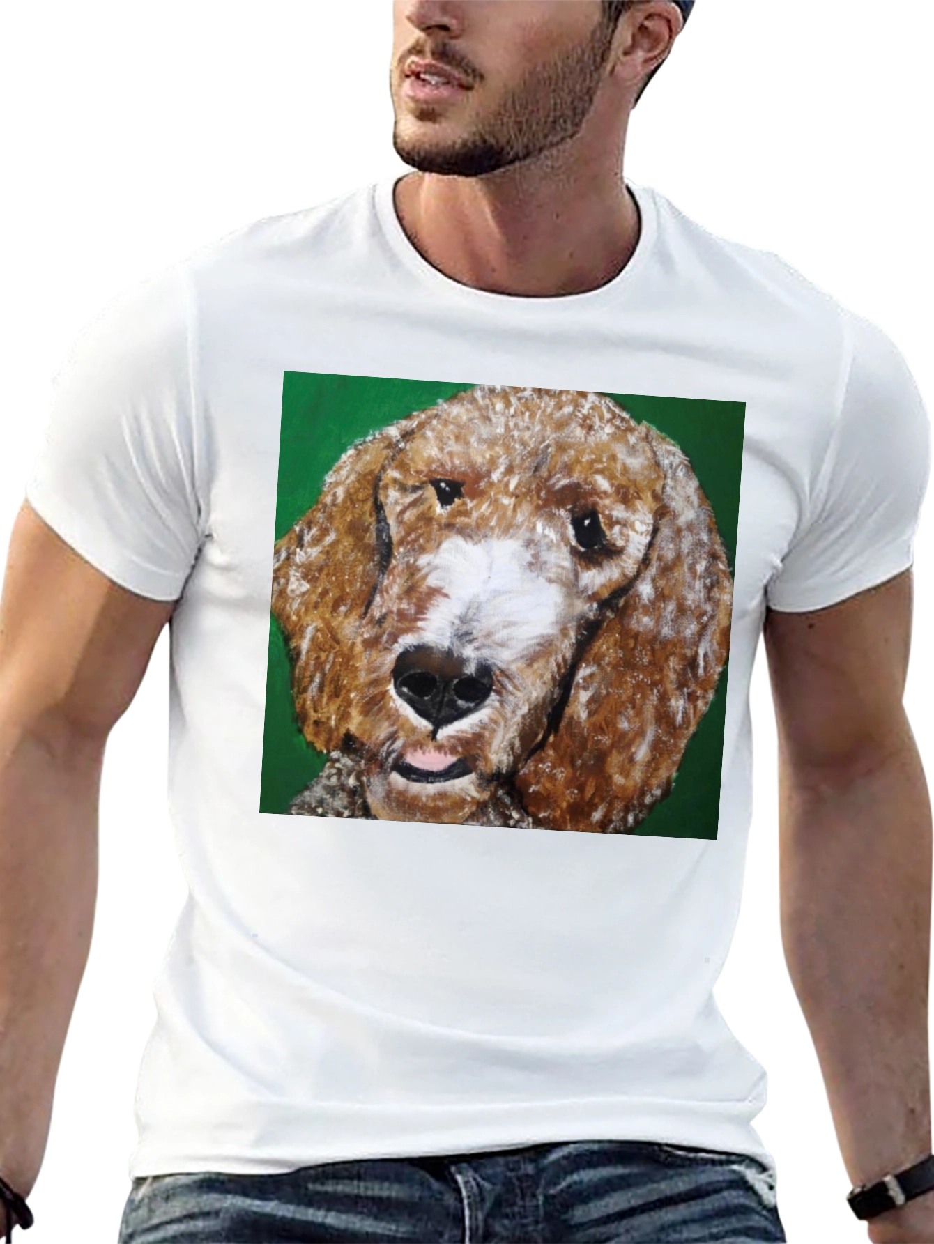 Dog Painting Graphic Tee