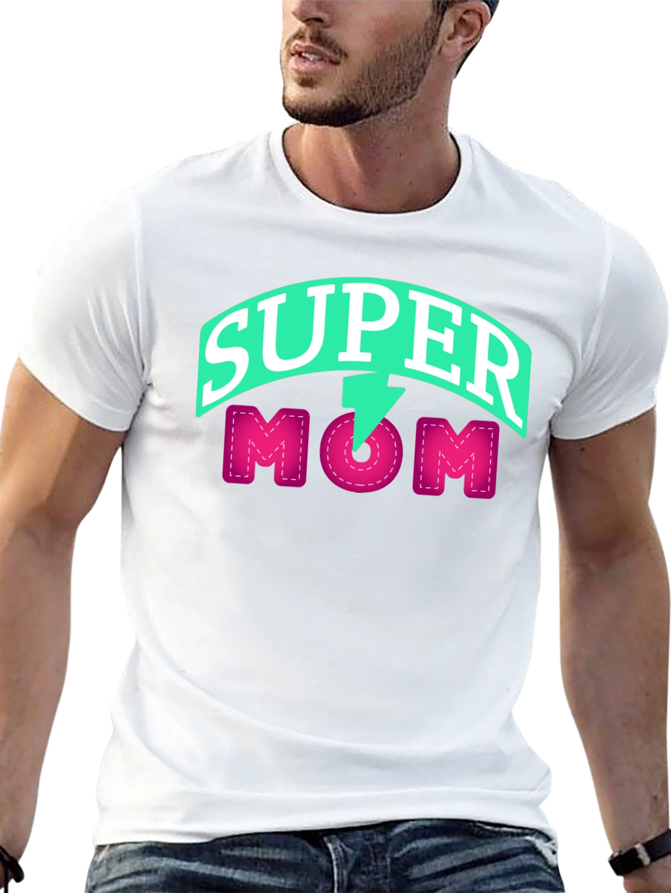 Super Mom Graphic T-Shirt