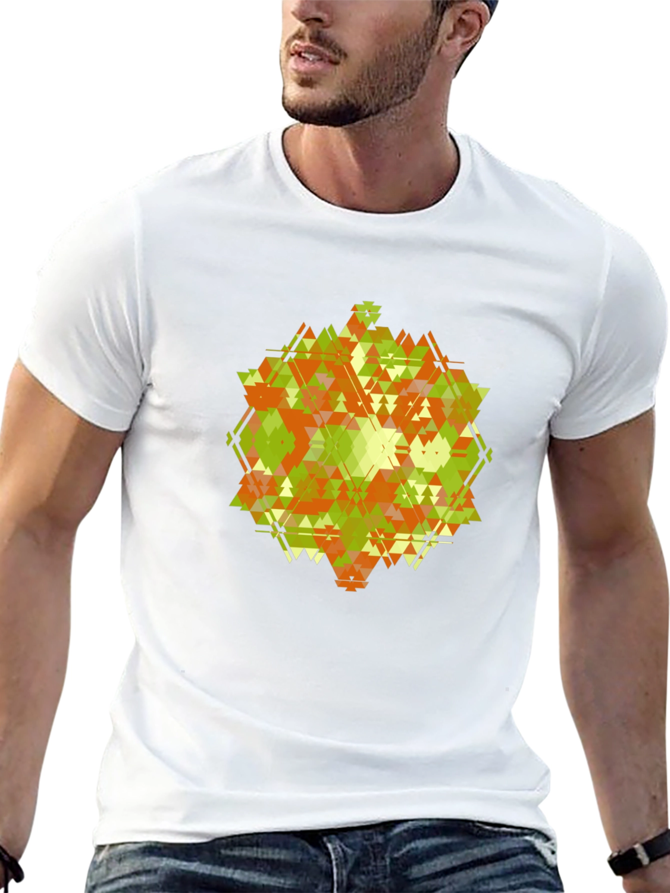 Geometric Pattern T-Shirt