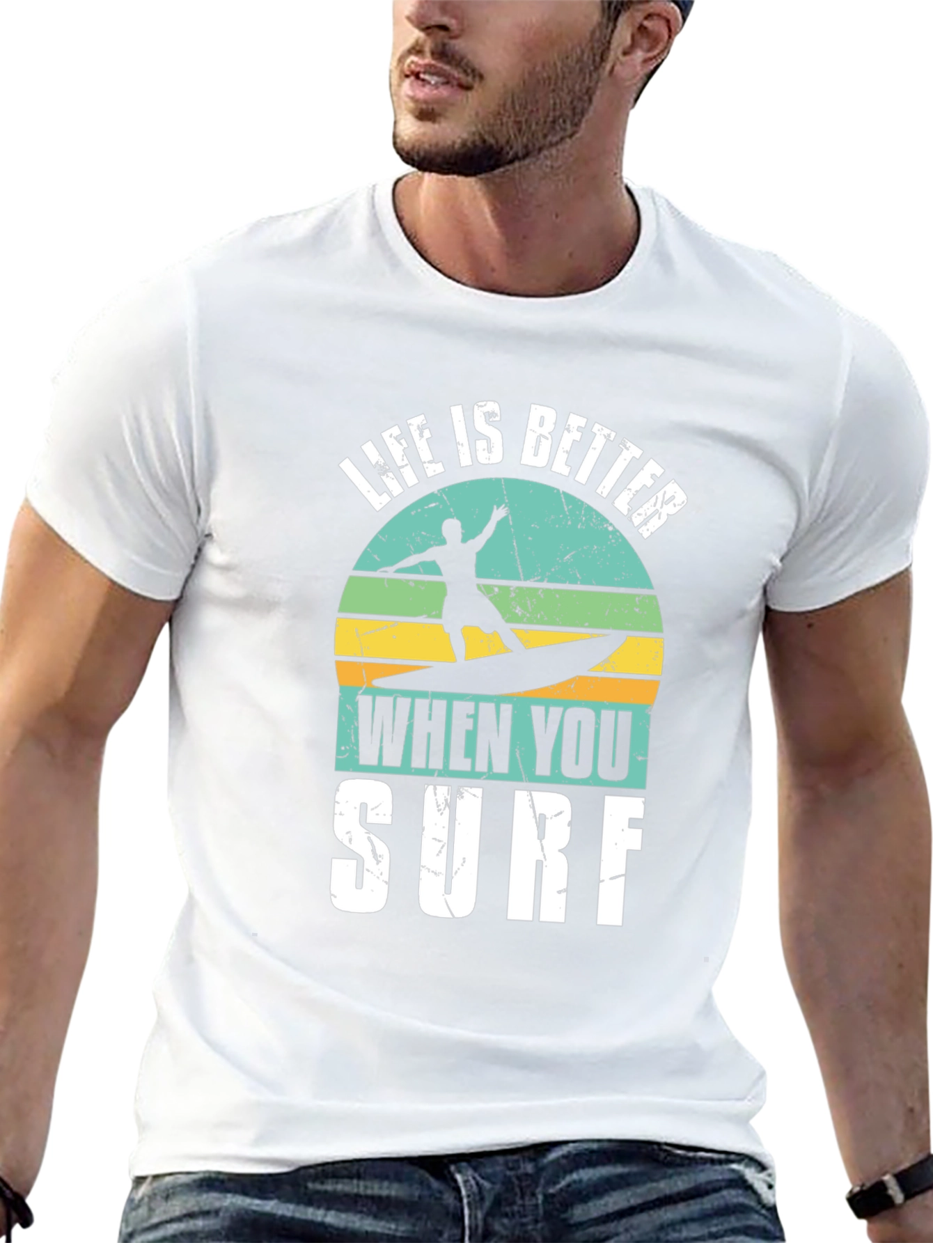 Life is Better When You Surf Graphic Tee