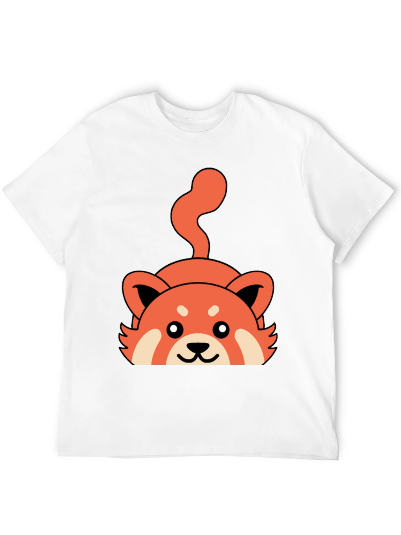 Cute Red Panda Graphic T-Shirt - Unisex Style