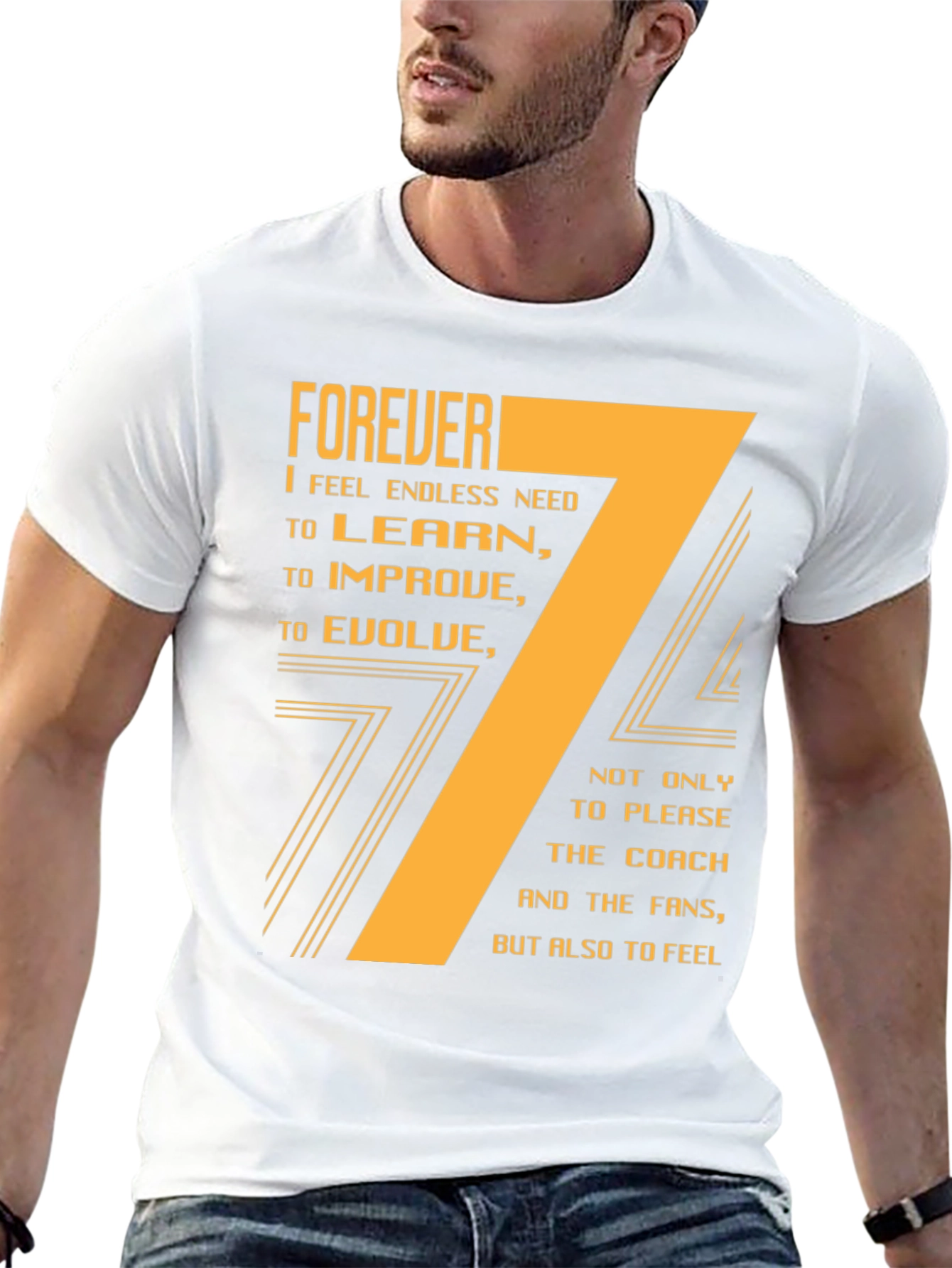 Forever I Need Motivational T-Shirt - Black