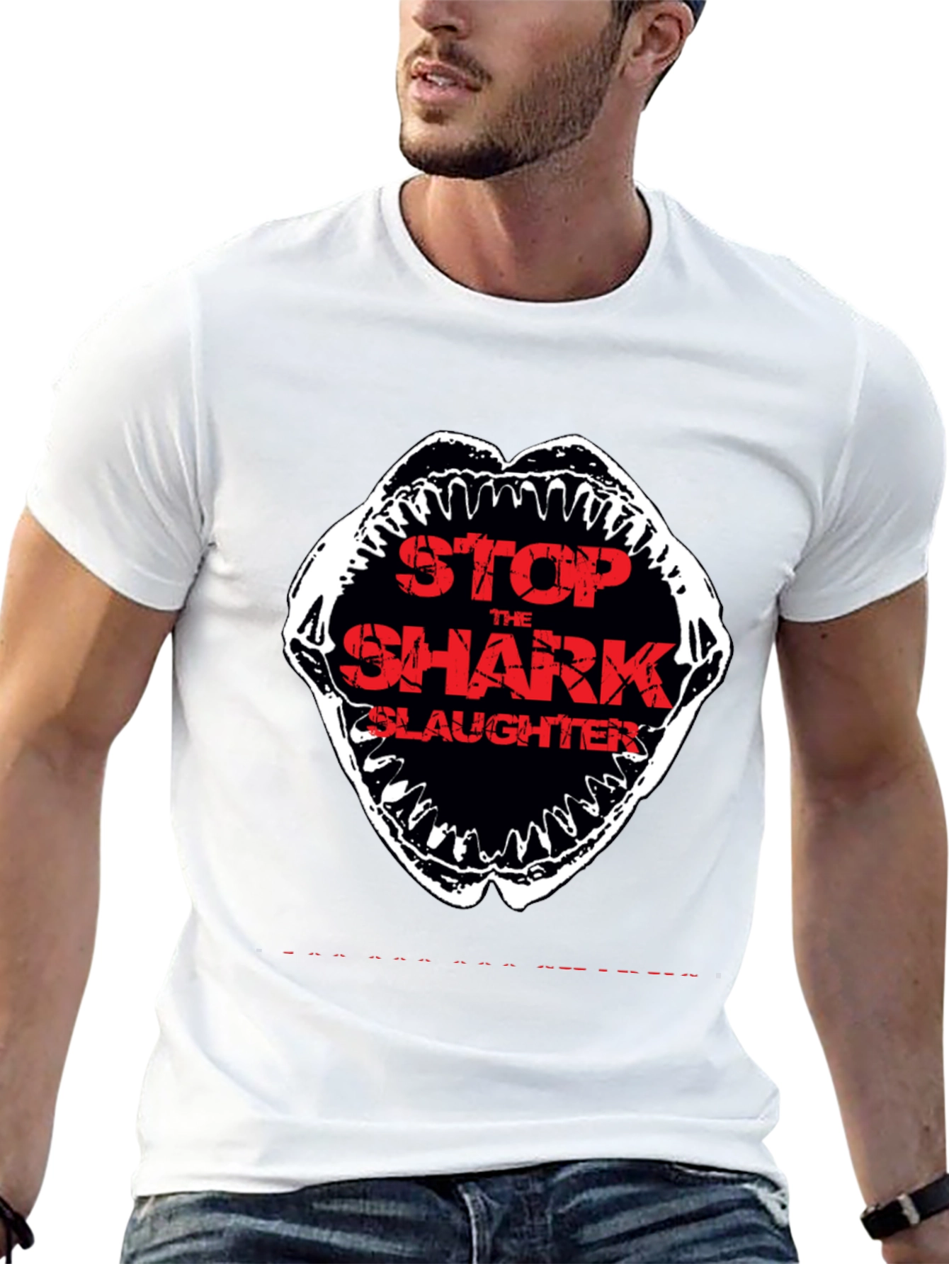 Stop Shark Slaughter Graphic Tee