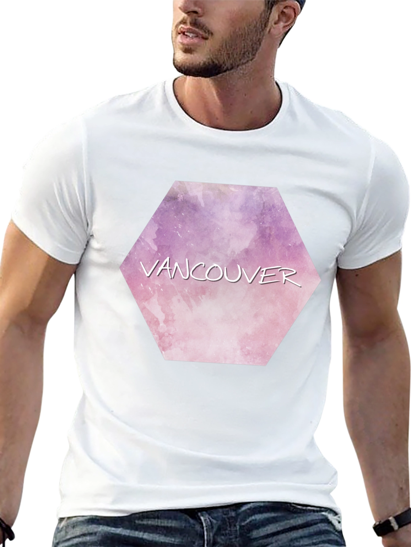 Vancouver Graphic Tee - Mens Black T-Shirt