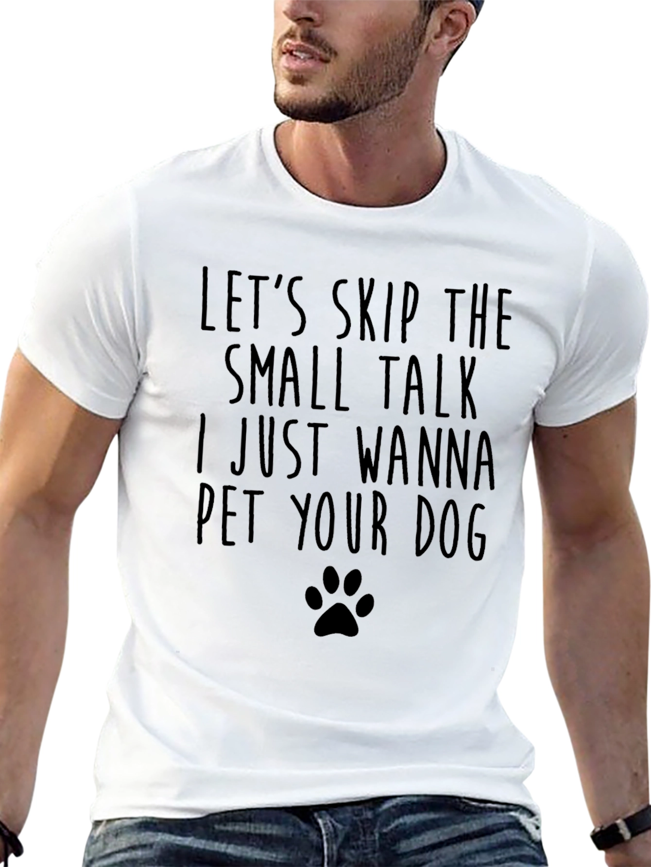 Funny Dog Lover T-Shirt - Skip the Small Talk