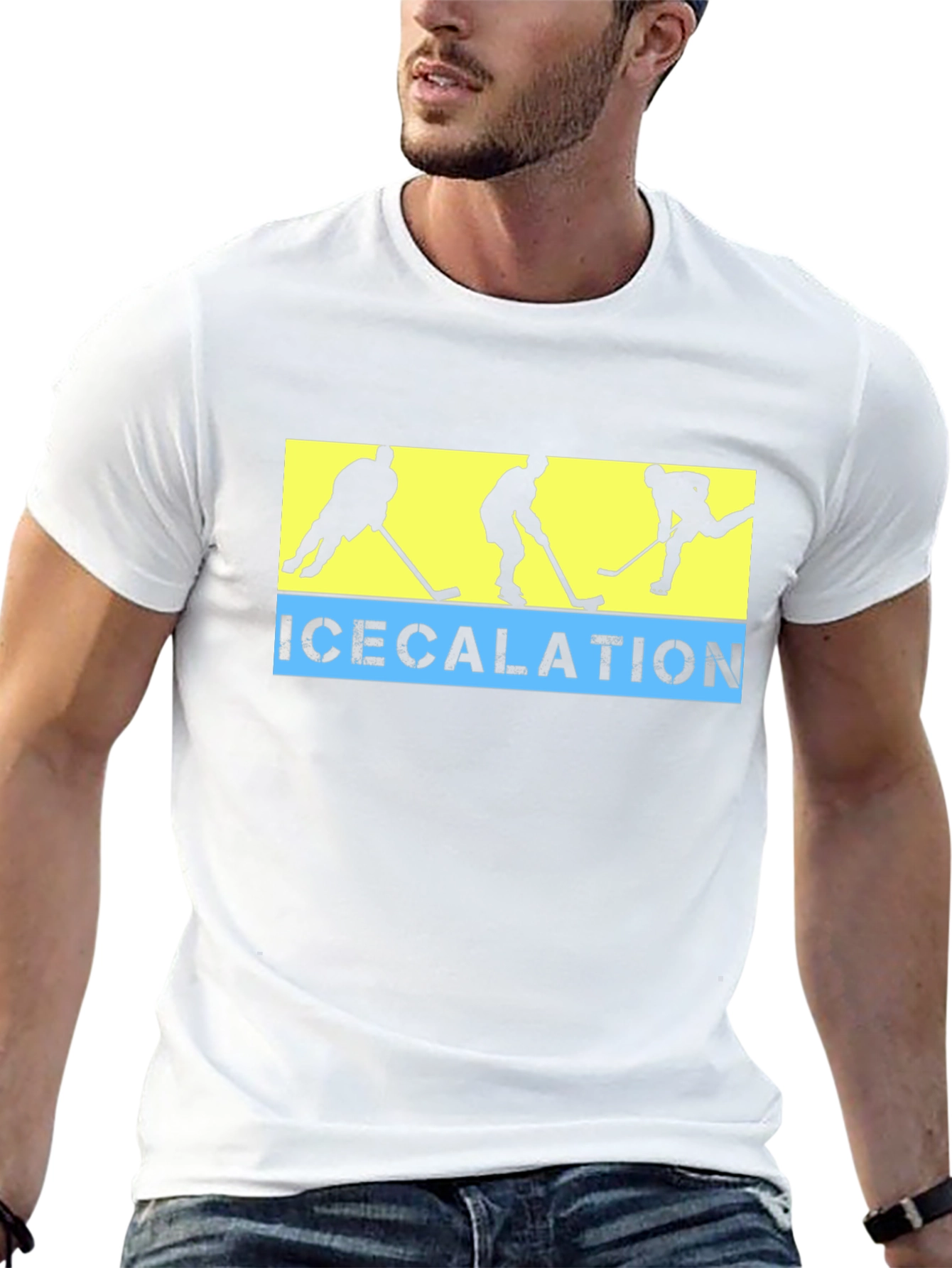 Icecalation Hockey Graphic T-Shirt