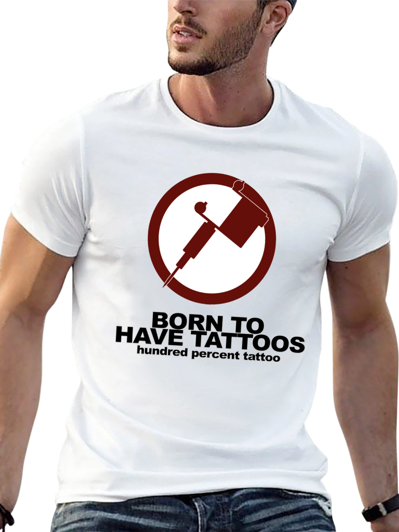 Born to Have Tattoos Graphic T-Shirt
