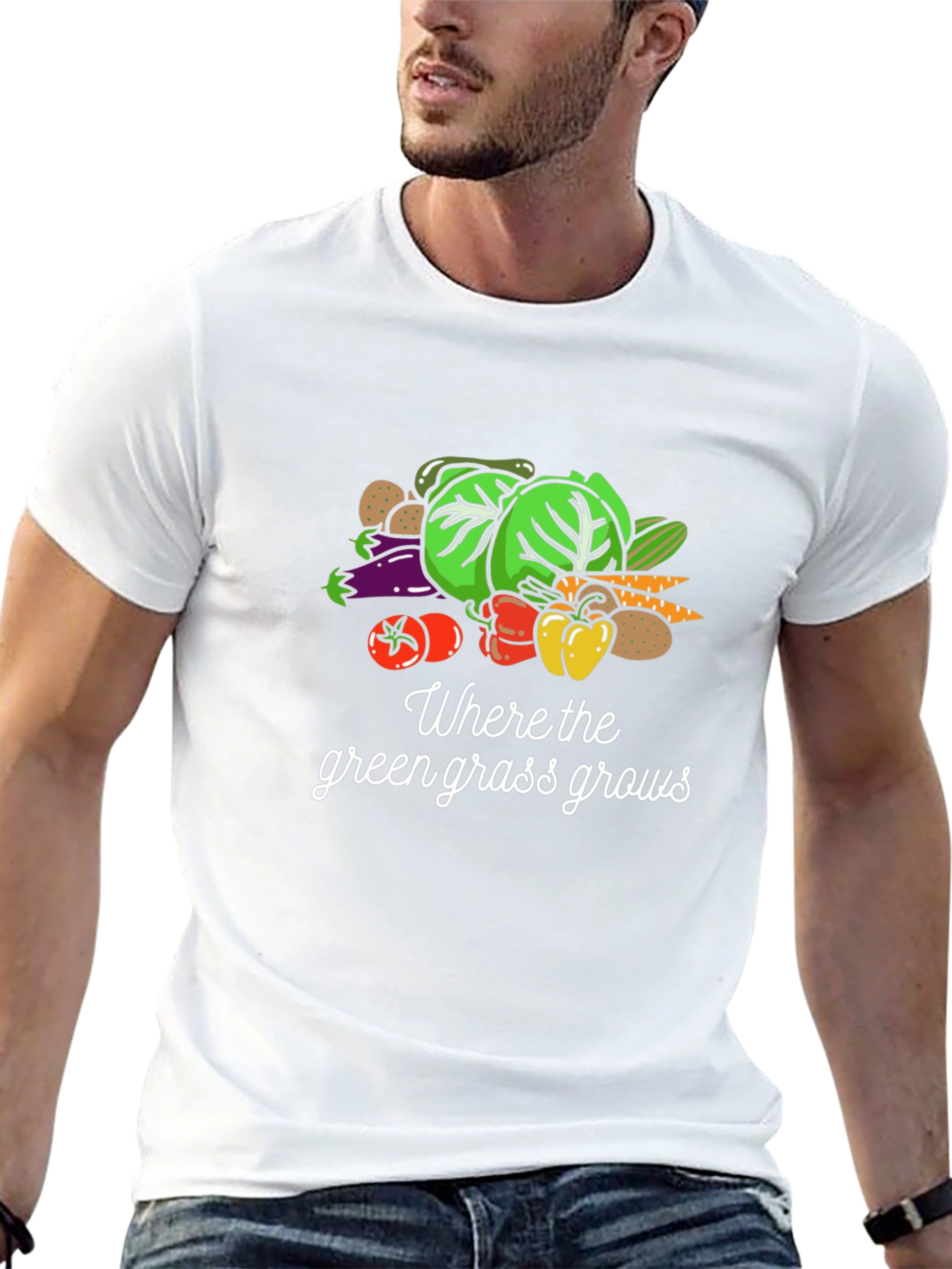 Where the Green Grass Grows Graphic Tee