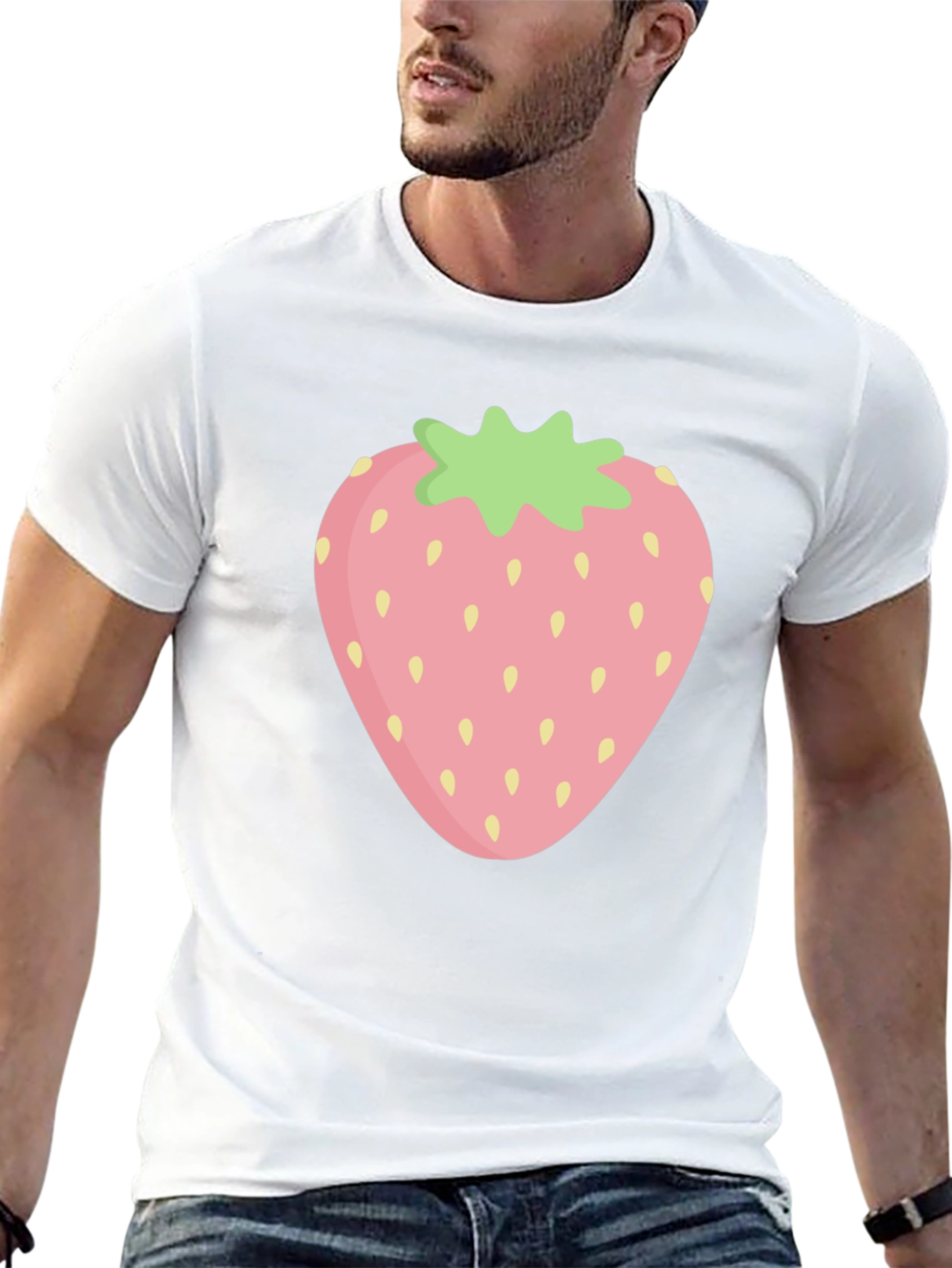 Strawberry Graphic Tee - Sweet Summer Style!