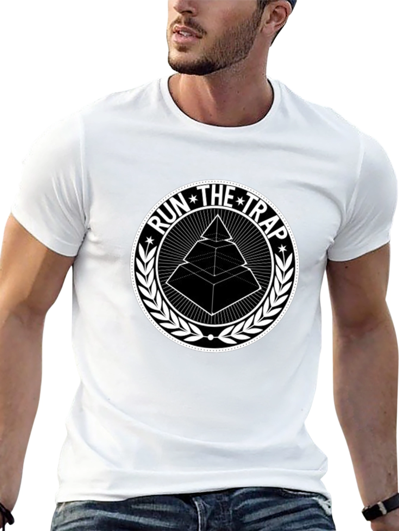 Run The Trap Graphic T-Shirt