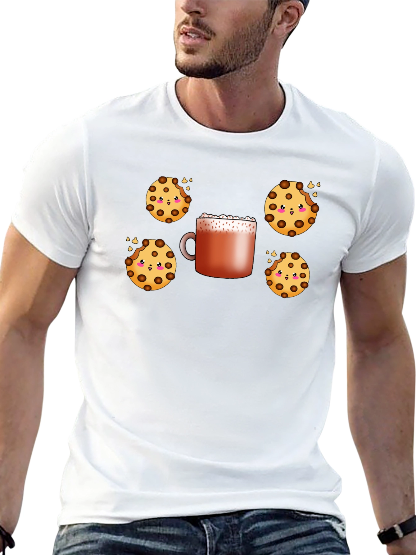 Cookies and Cocoa Black T-Shirt