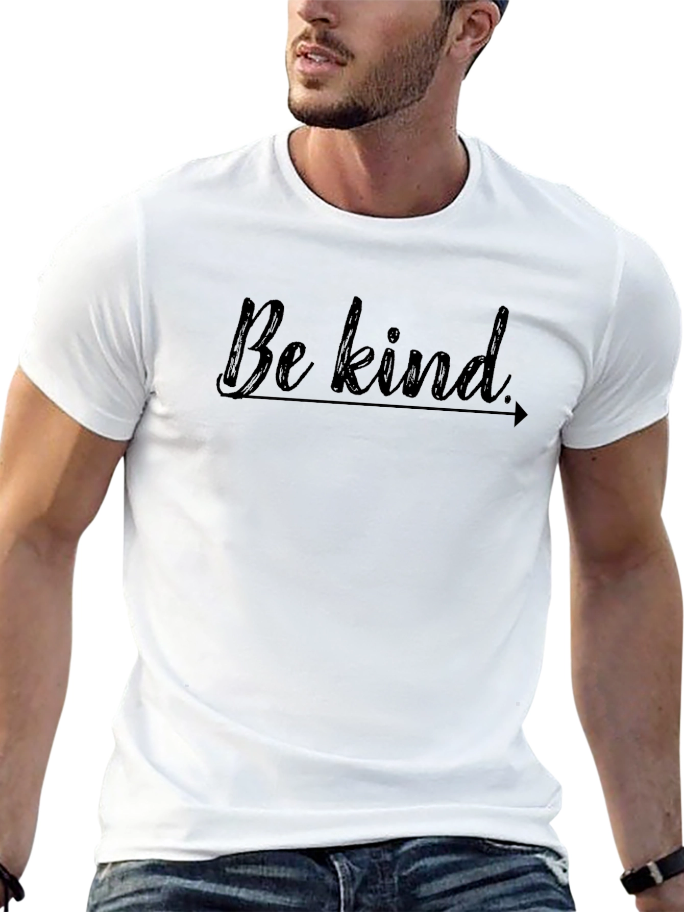 Be Kind T-Shirt - Soft Cotton Blend Casual Style