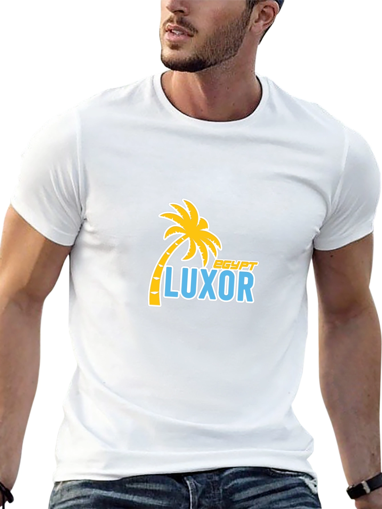 Egypt Luxor Palm T-Shirt