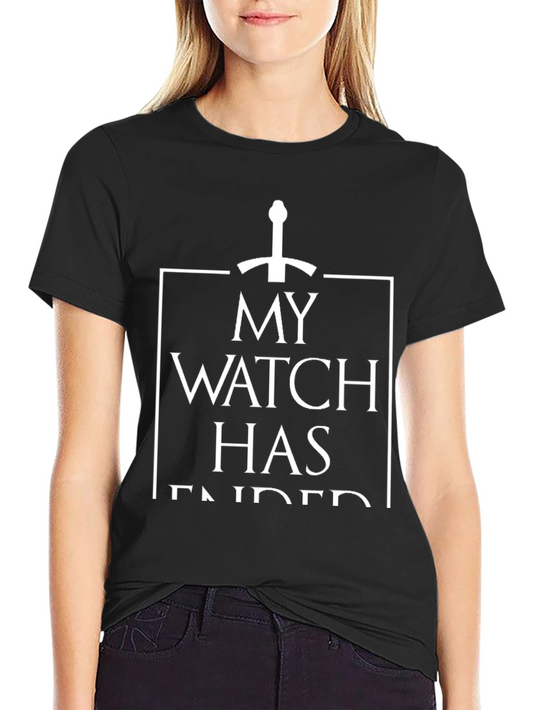 My Watch Has Ended T-Shirt - Game Inspired