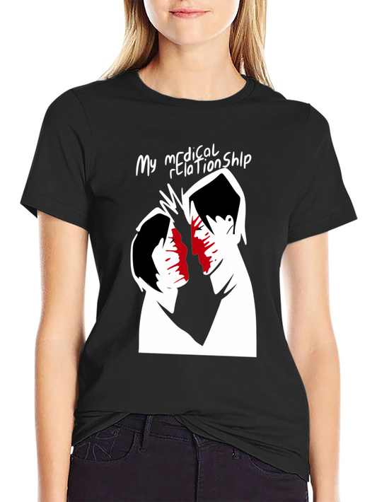 My Medical Relationship Graphic T-Shirt - Black