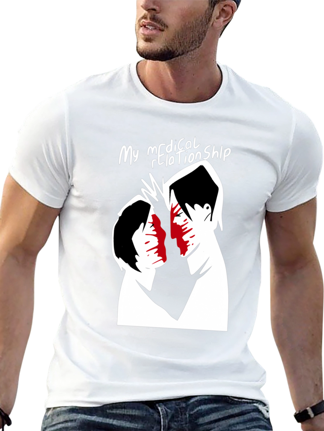 My Medical Relationship Graphic T-Shirt - Black