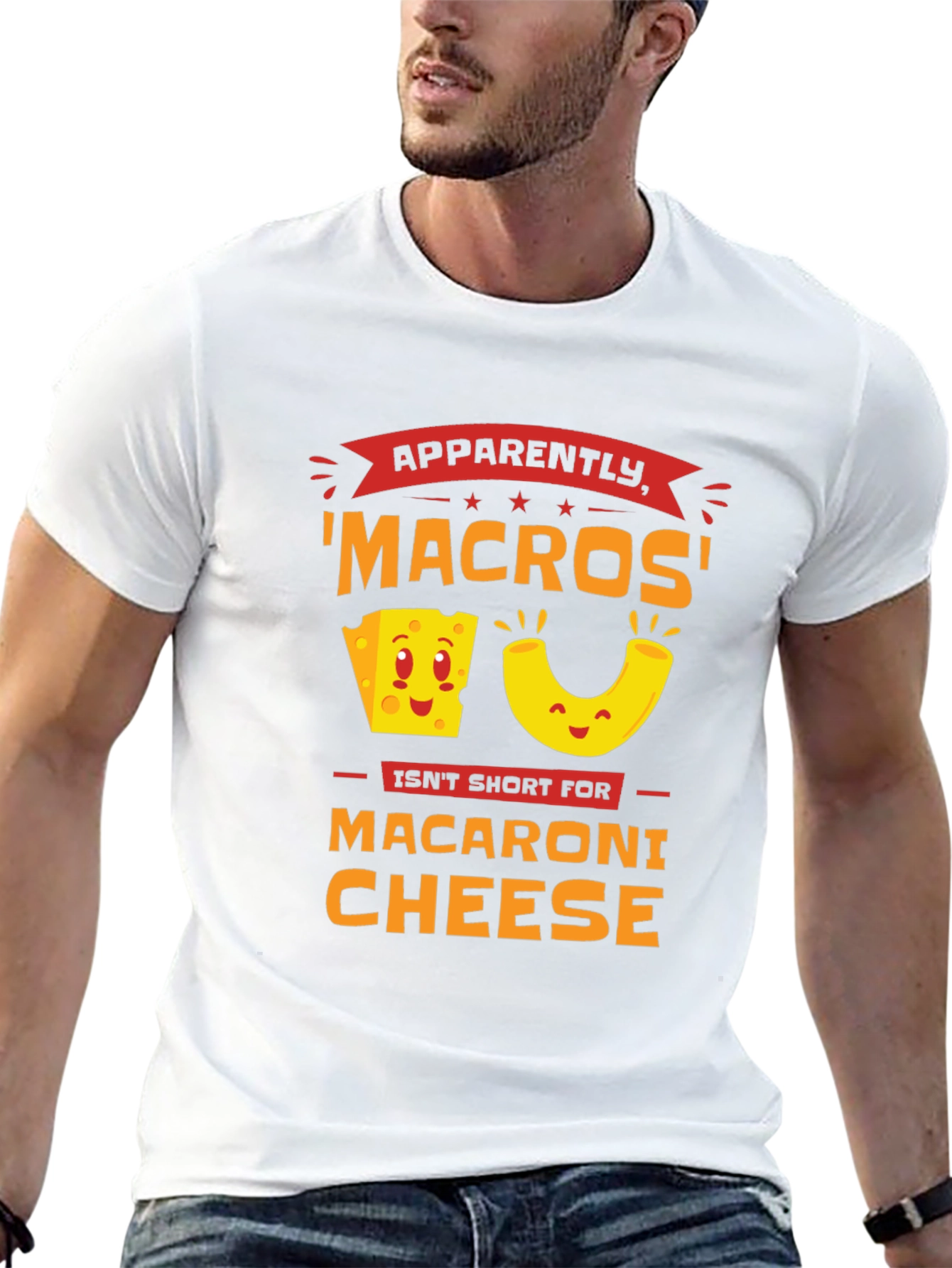Macaroni Cheese T-Shirt - Funny Foodie Tee
