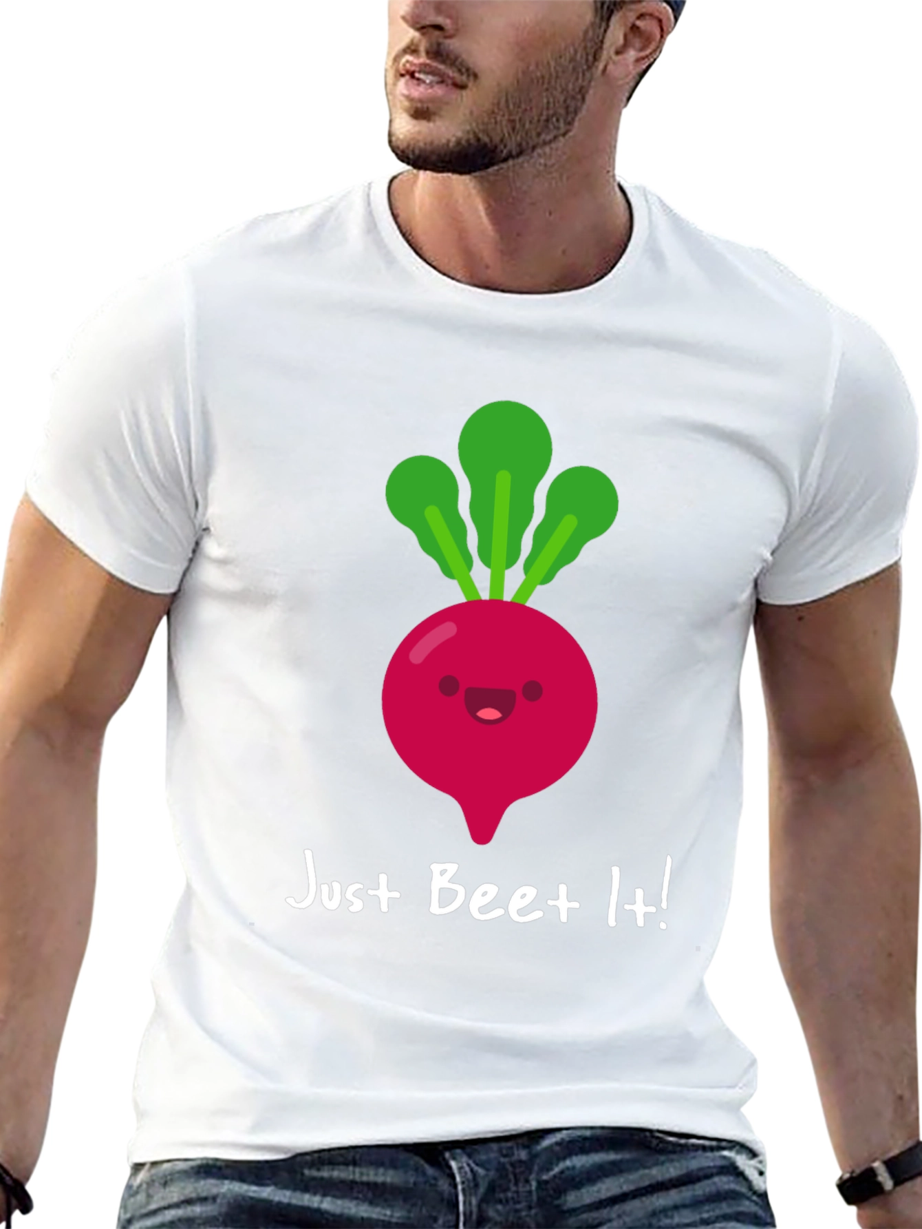 Just Beet It! Graphic T-Shirt - Funny Foodie Tee