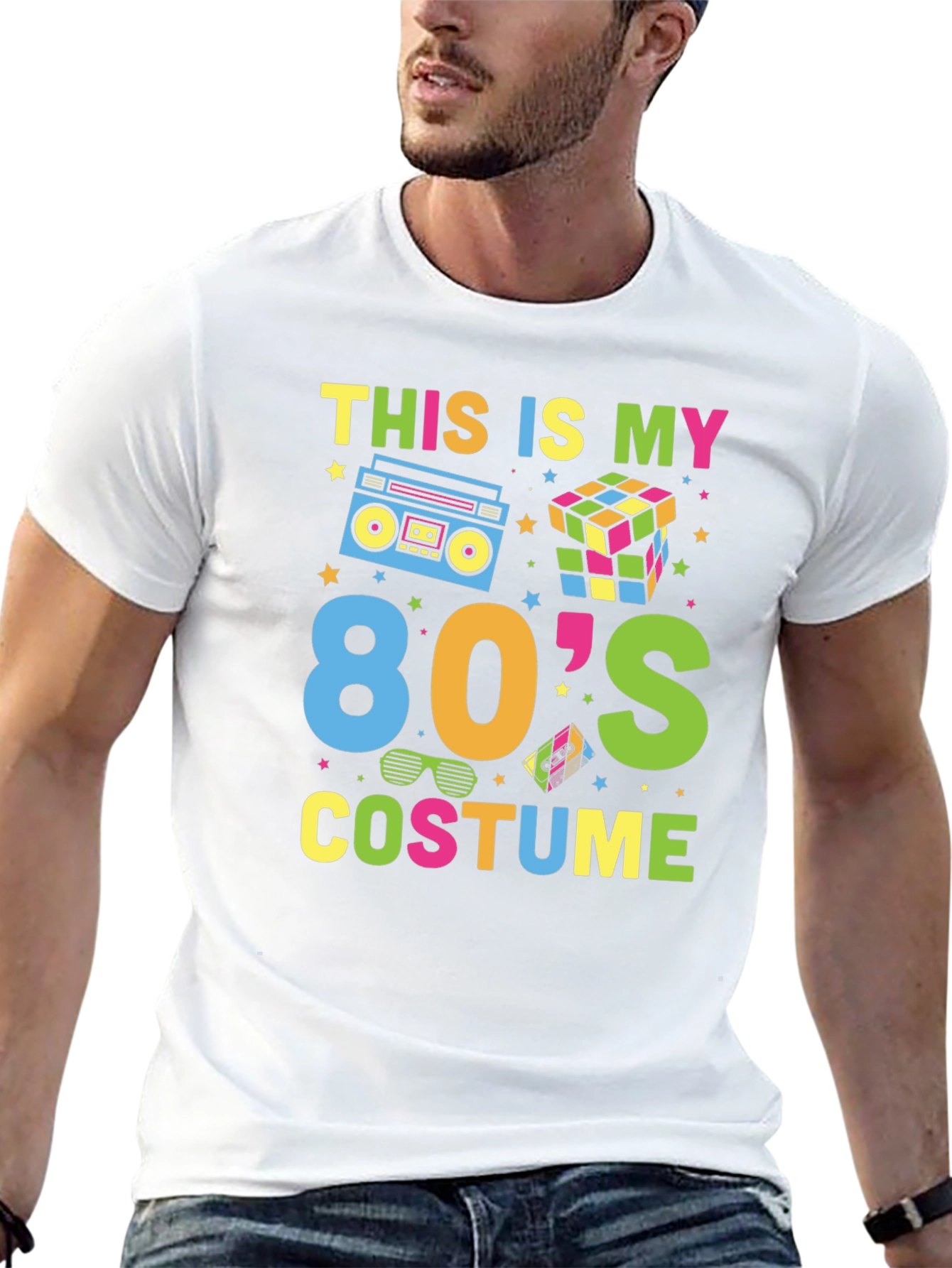 80s Costume T-Shirt - Retro Style