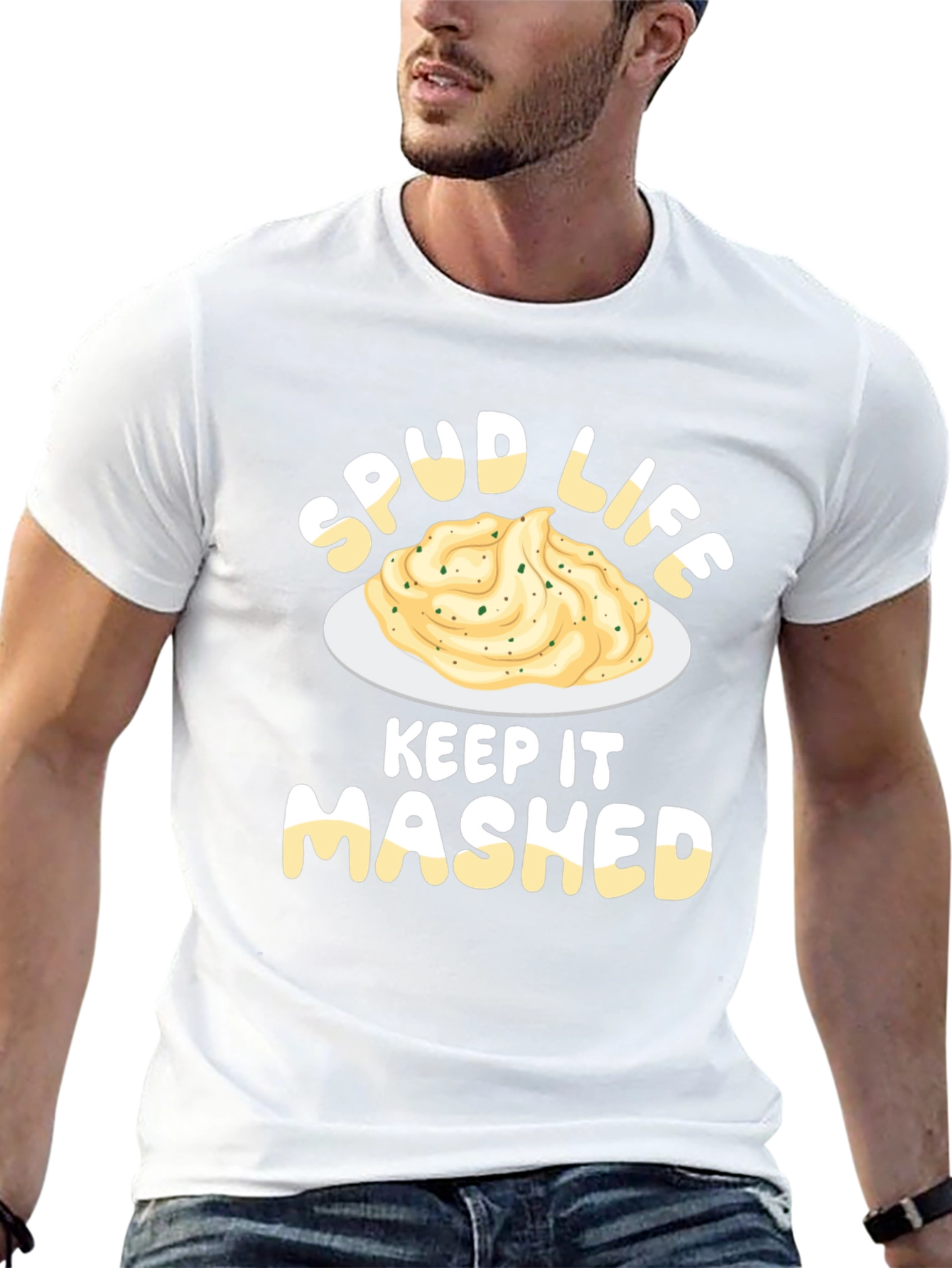 Spud Life T-Shirt - Keep It Mashed Potato Tee