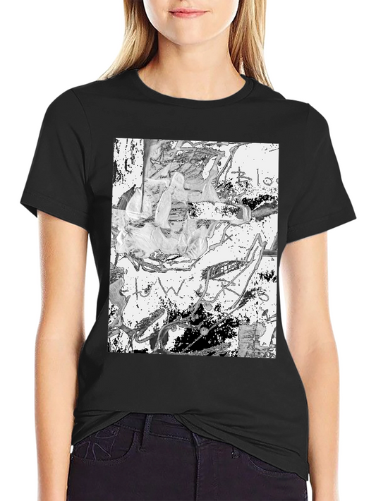 Abstract Art Black Tee