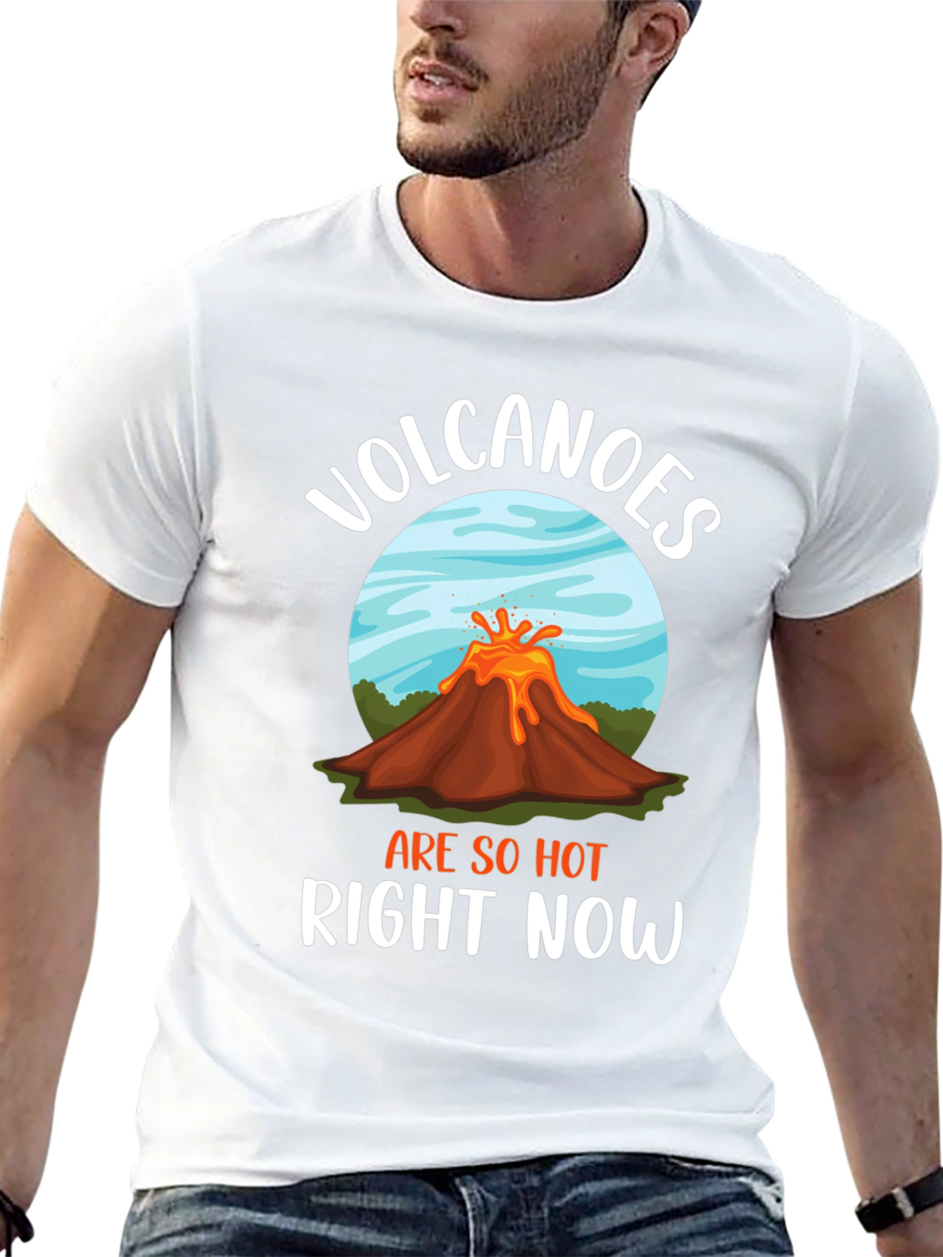Volcanoes Are So Hot Right Now Graphic Tee
