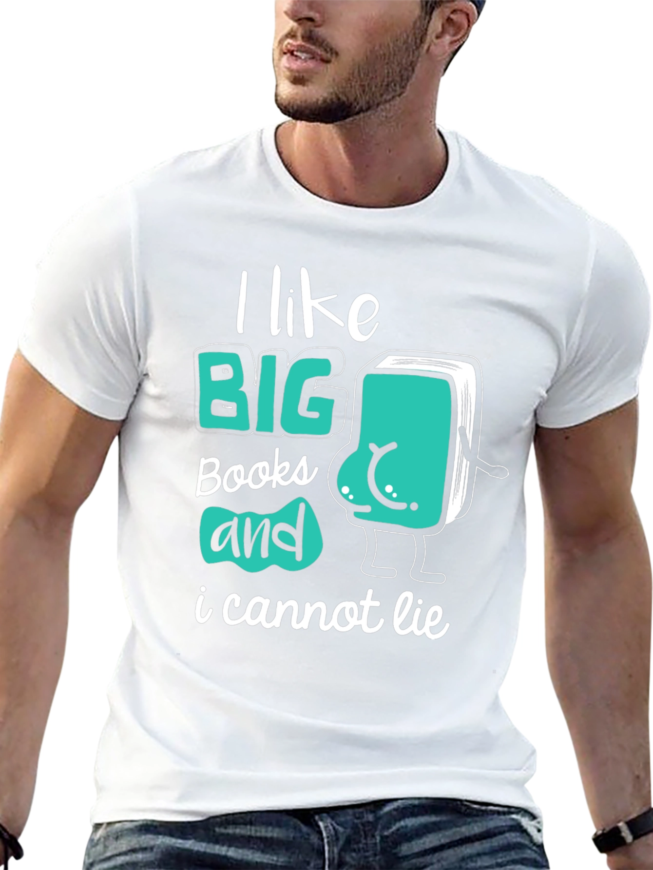 I Like Big Books Funny Graphic Tee