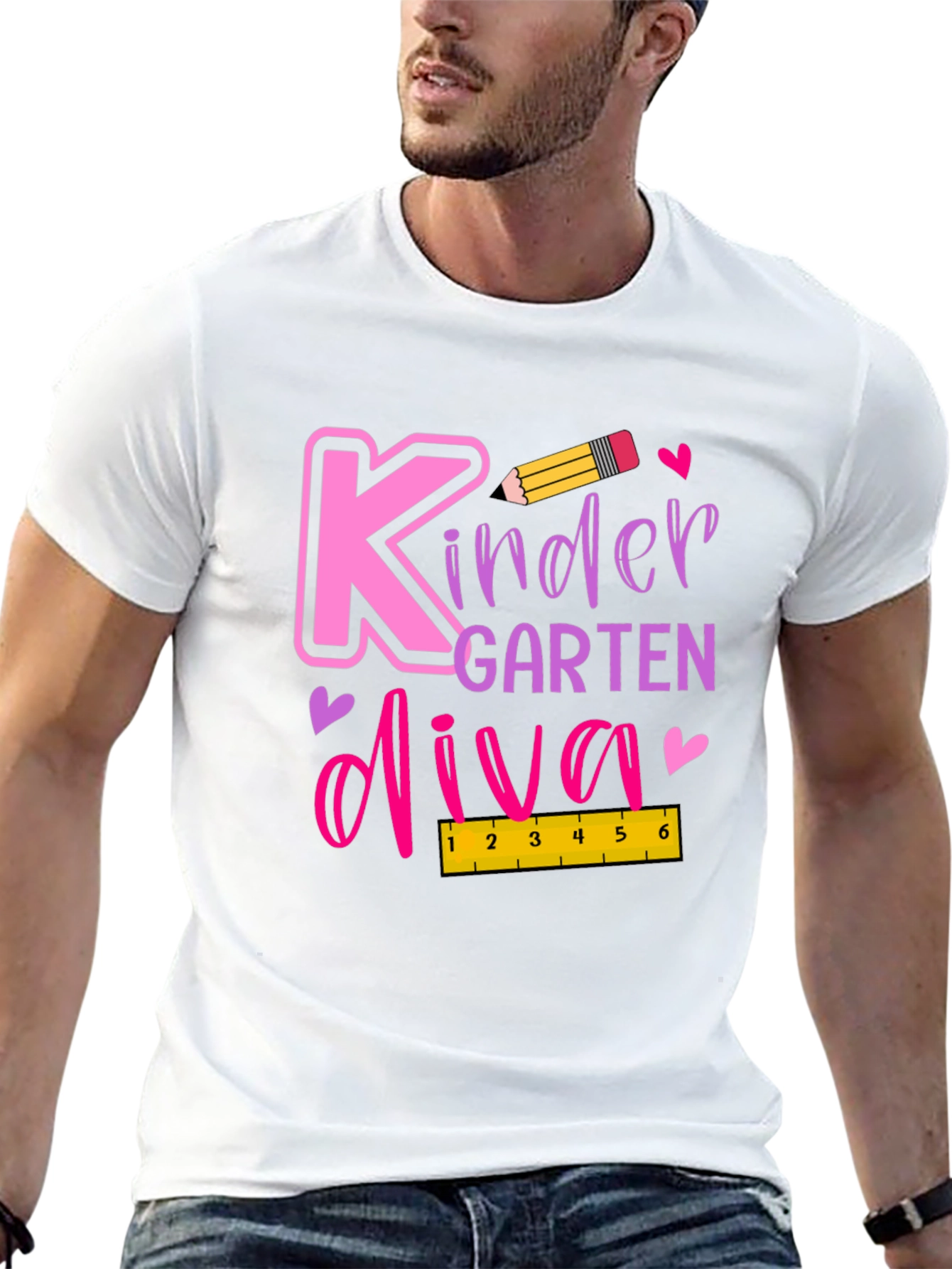 Kindergarten Diva Black T-Shirt