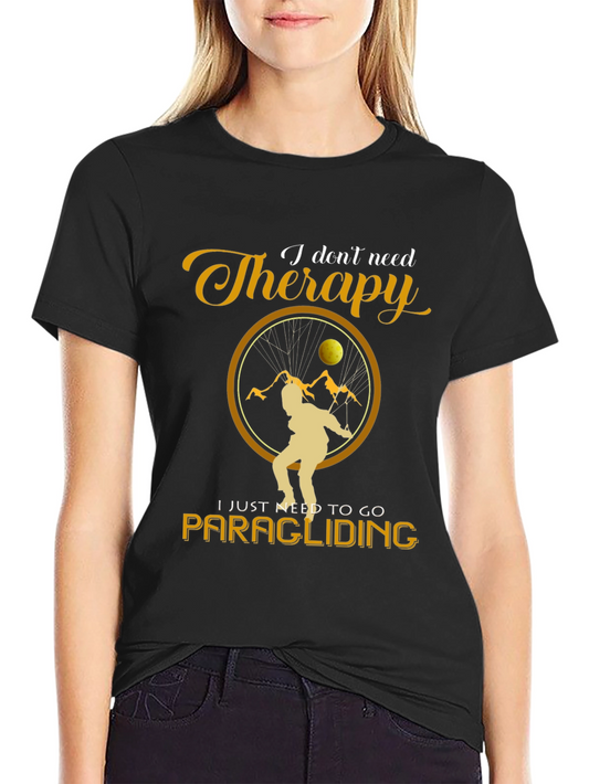 Paragliding Therapy T-Shirt - Adventure Seeker Apparel