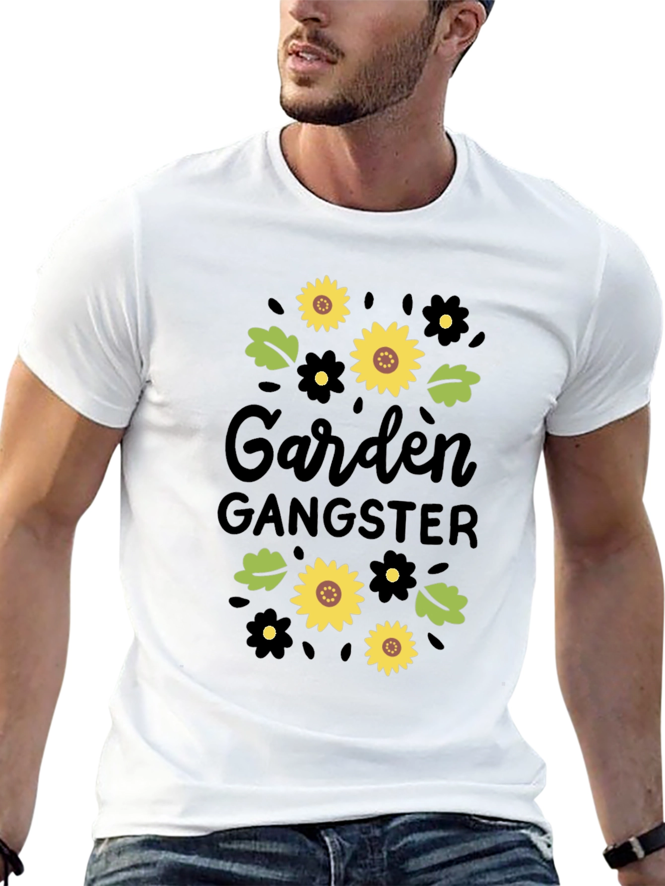 Garden Gangster Black T-Shirt