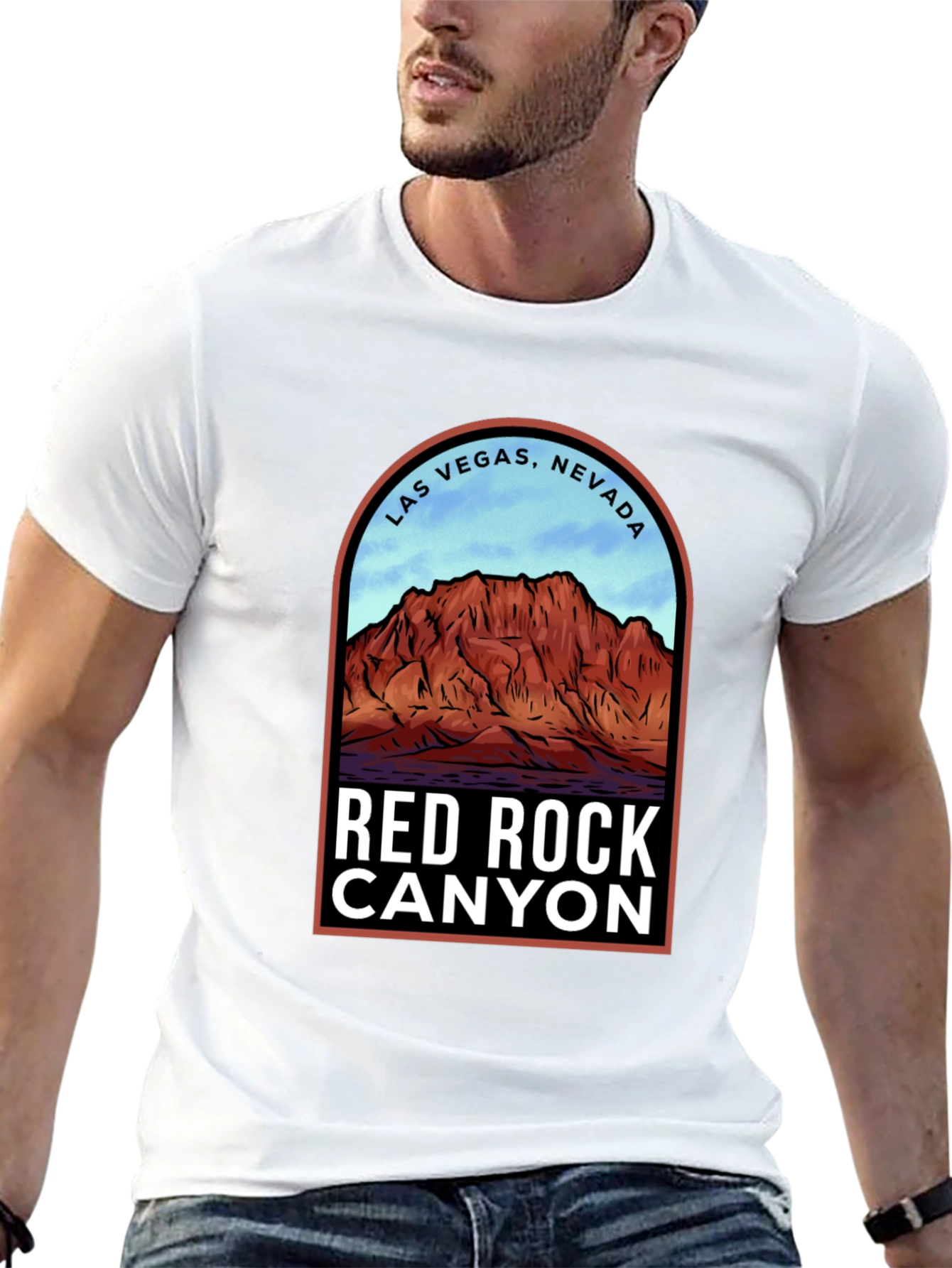 Red Rock Canyon T-Shirt - Las Vegas Nevada Souvenir