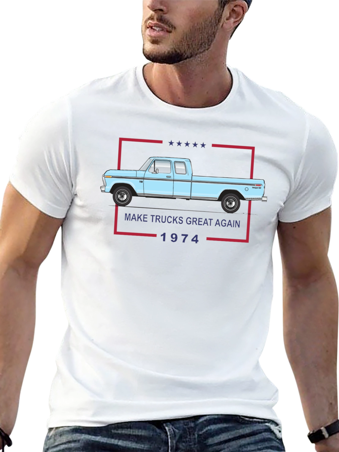 Make Trucks Great Again 1974 T-Shirt