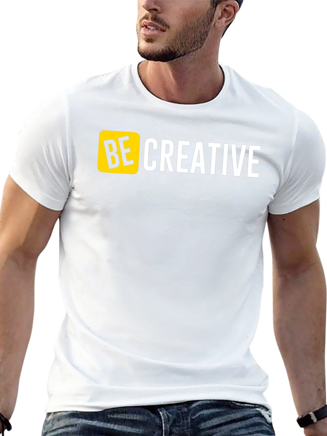 Be Creative Black T-Shirt