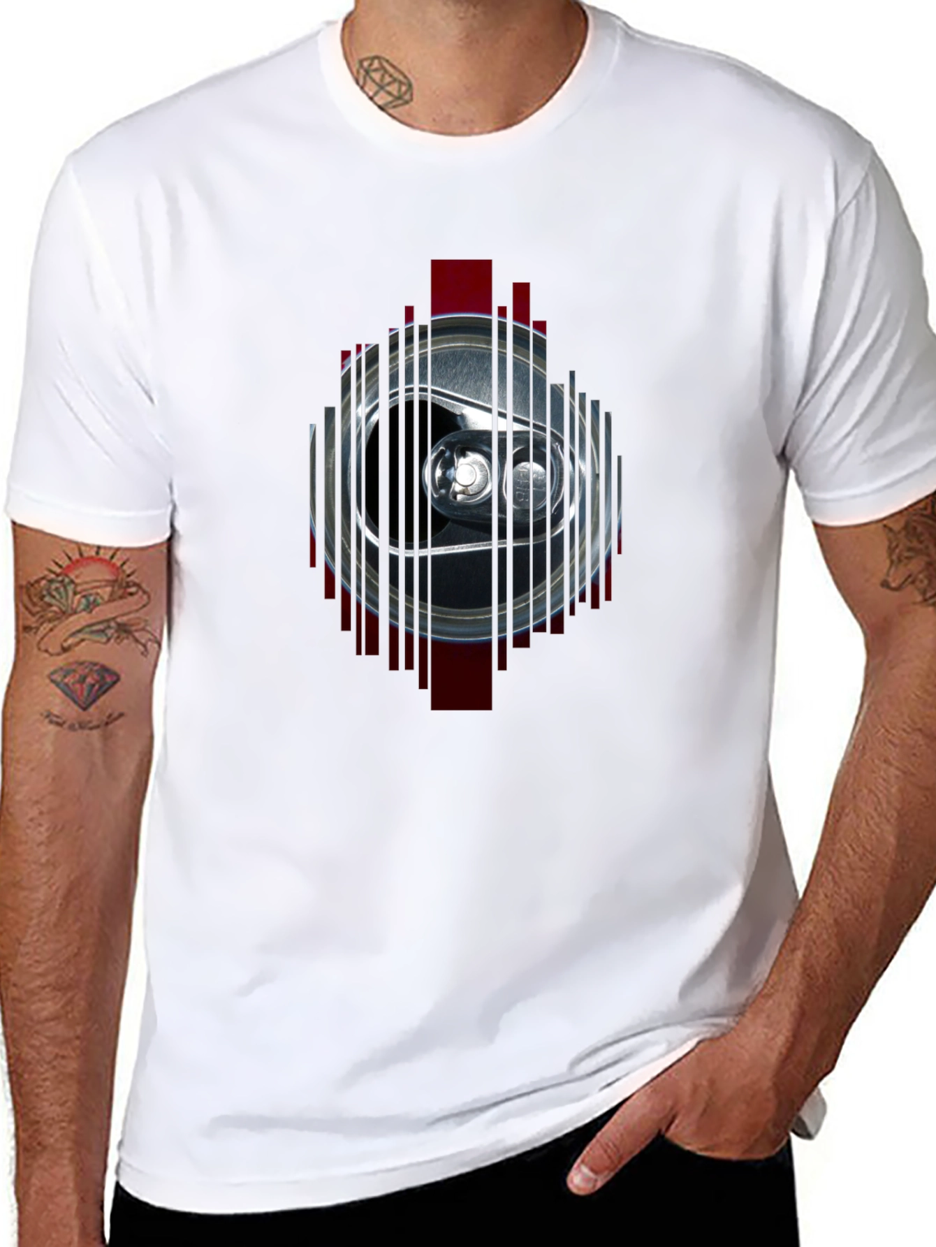 Modern Can Graphic Tee - Stylish Streetwear