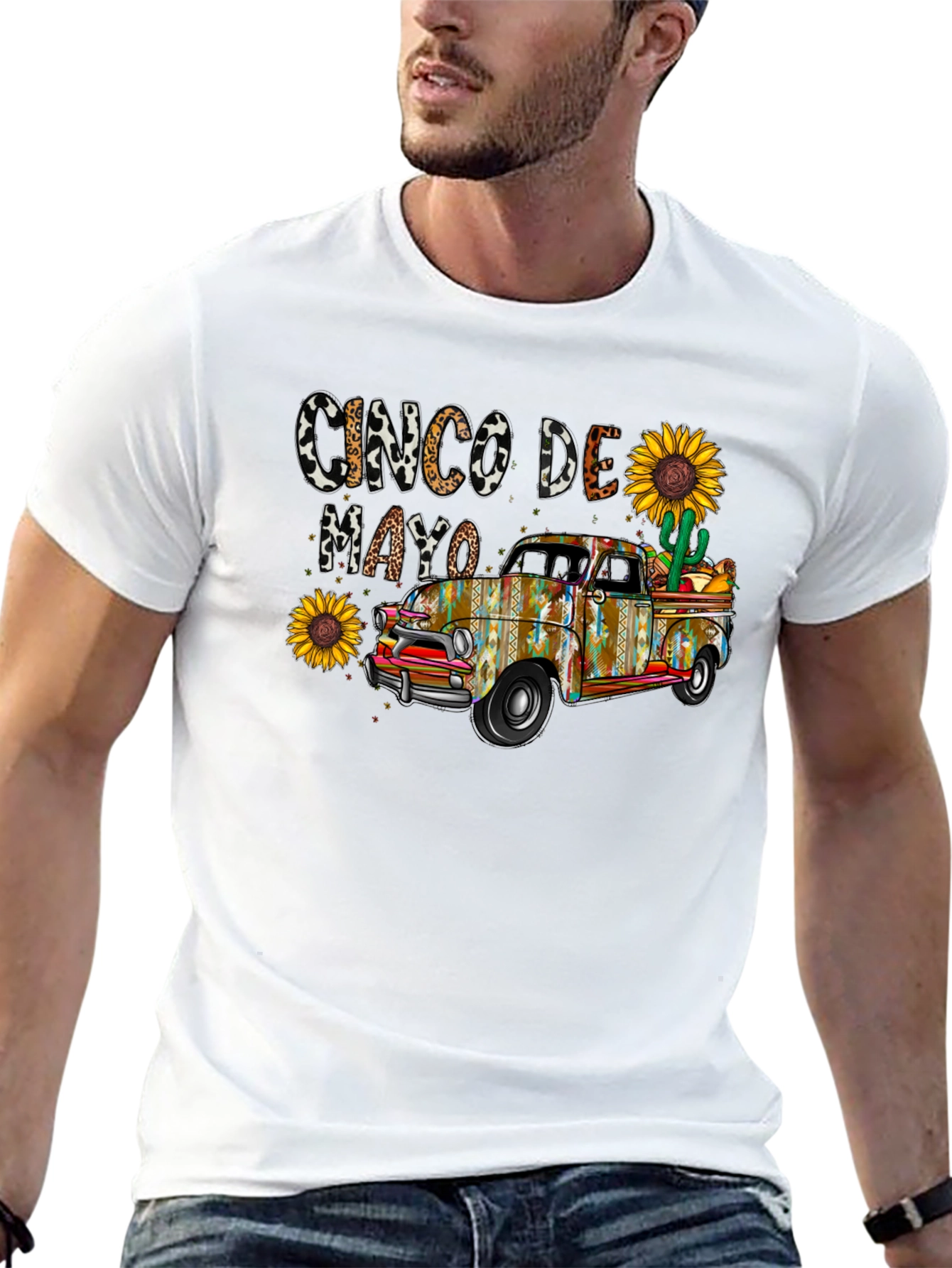 Cinco De Mayo Truck Graphic Tee