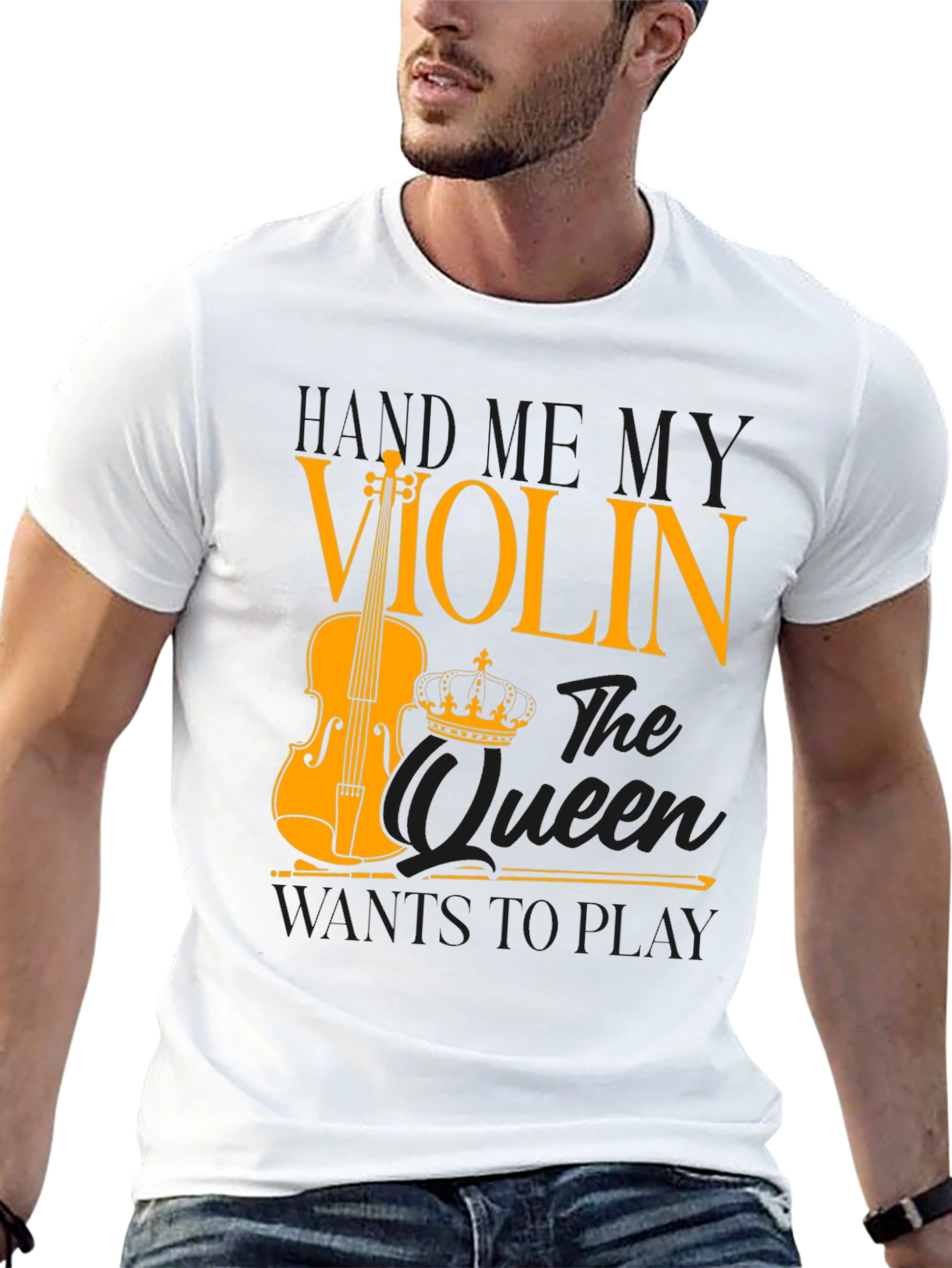 Violin Queen T-Shirt - Music Lovers Tee