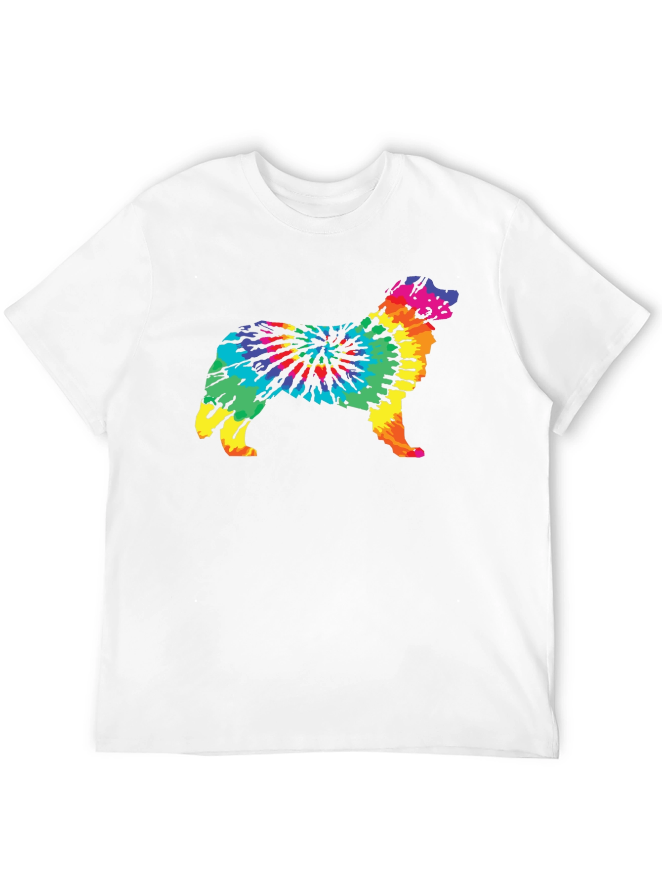 Tie-Dye Dog Graphic Tee