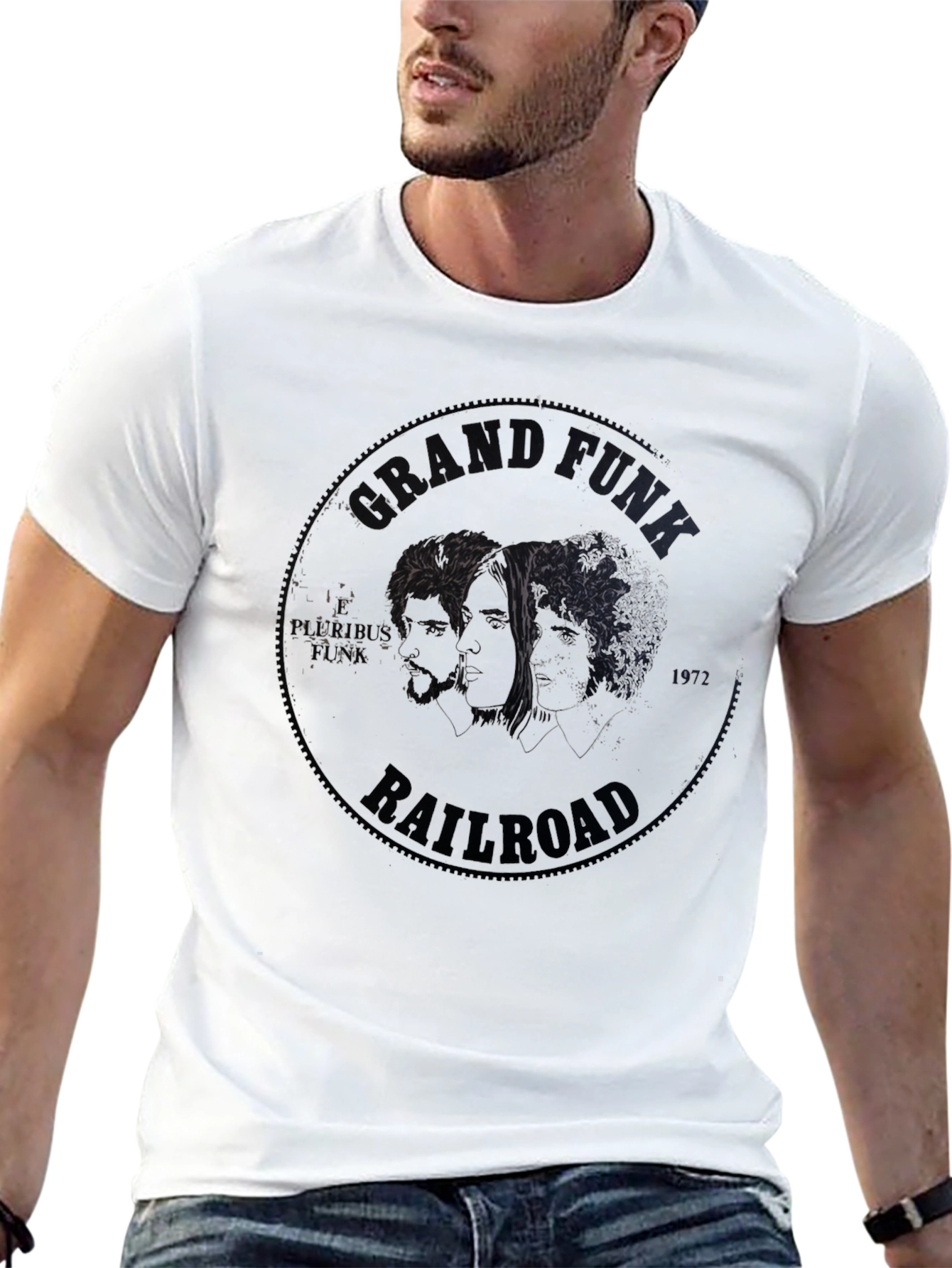 Grand Funk Railroad Black T-Shirt