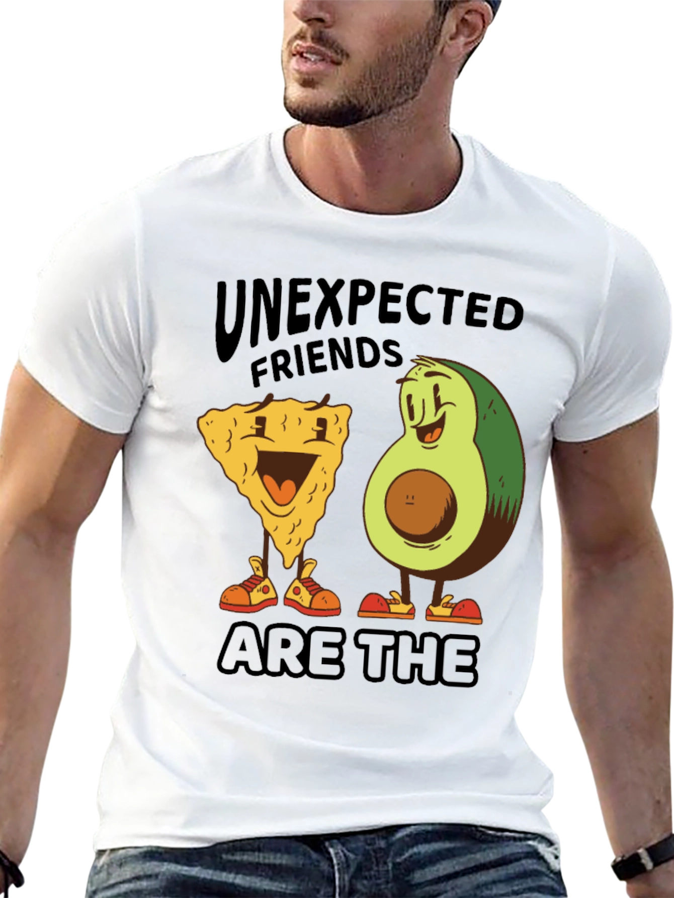 Unexpected Friends Graphic Tee - Comfort & Style