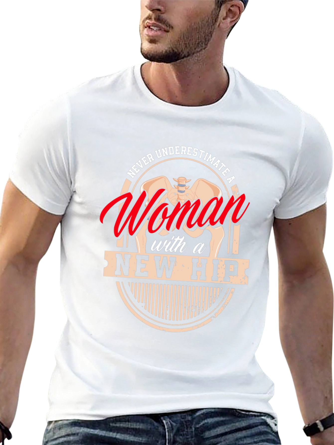 New Hip Woman T-Shirt - Gift for Recovery