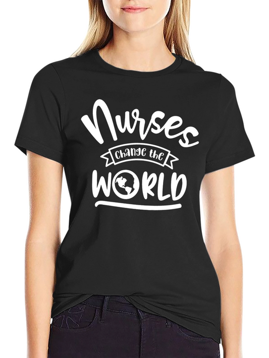 Nurses Change the World Graphic T-Shirt
