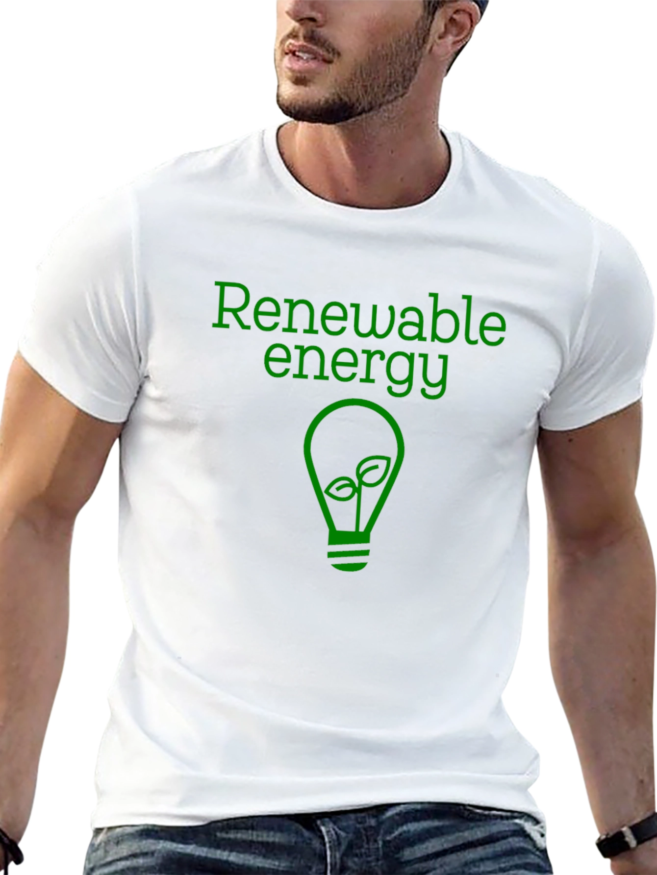 Renewable Energy T-Shirt - Eco-Friendly Design
