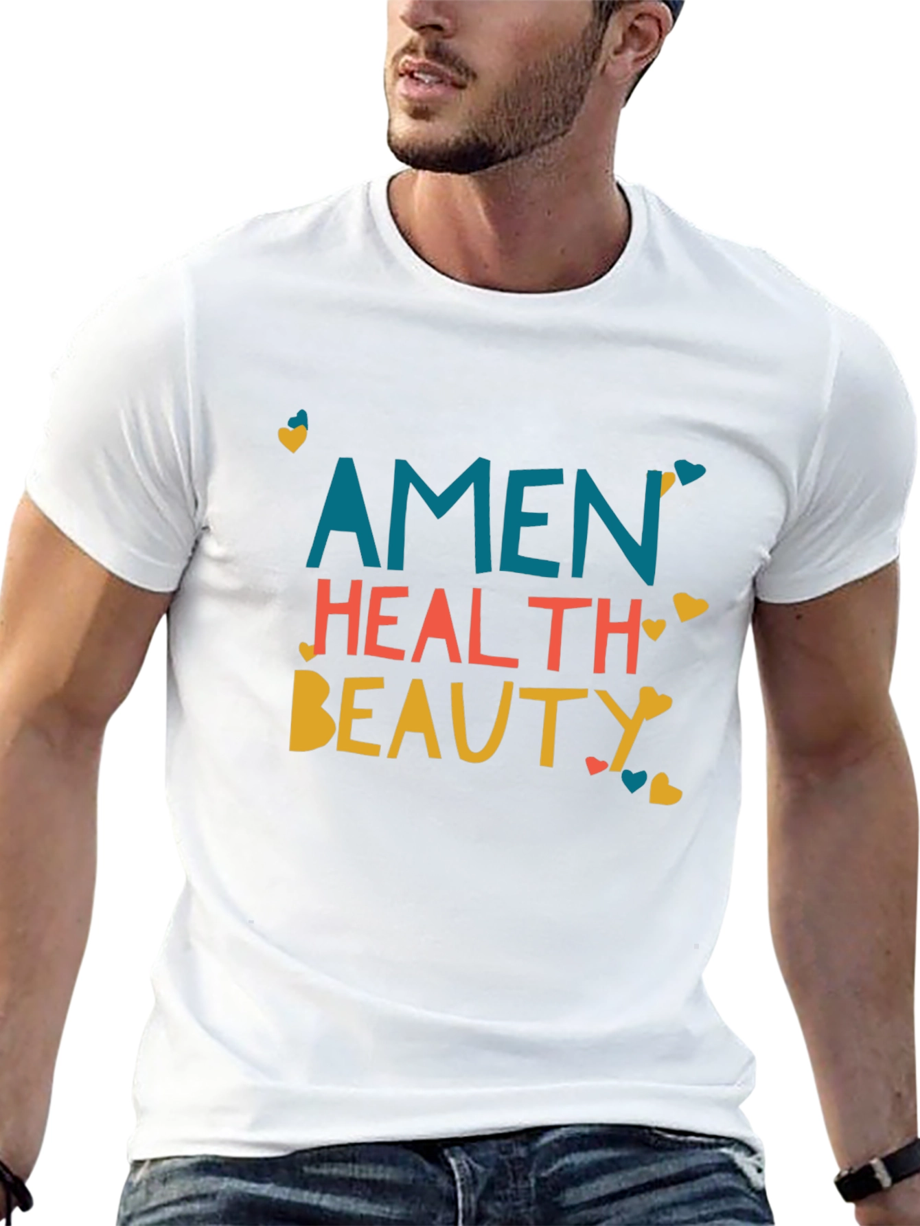 Amen Health Beauty Graphic T-Shirt
