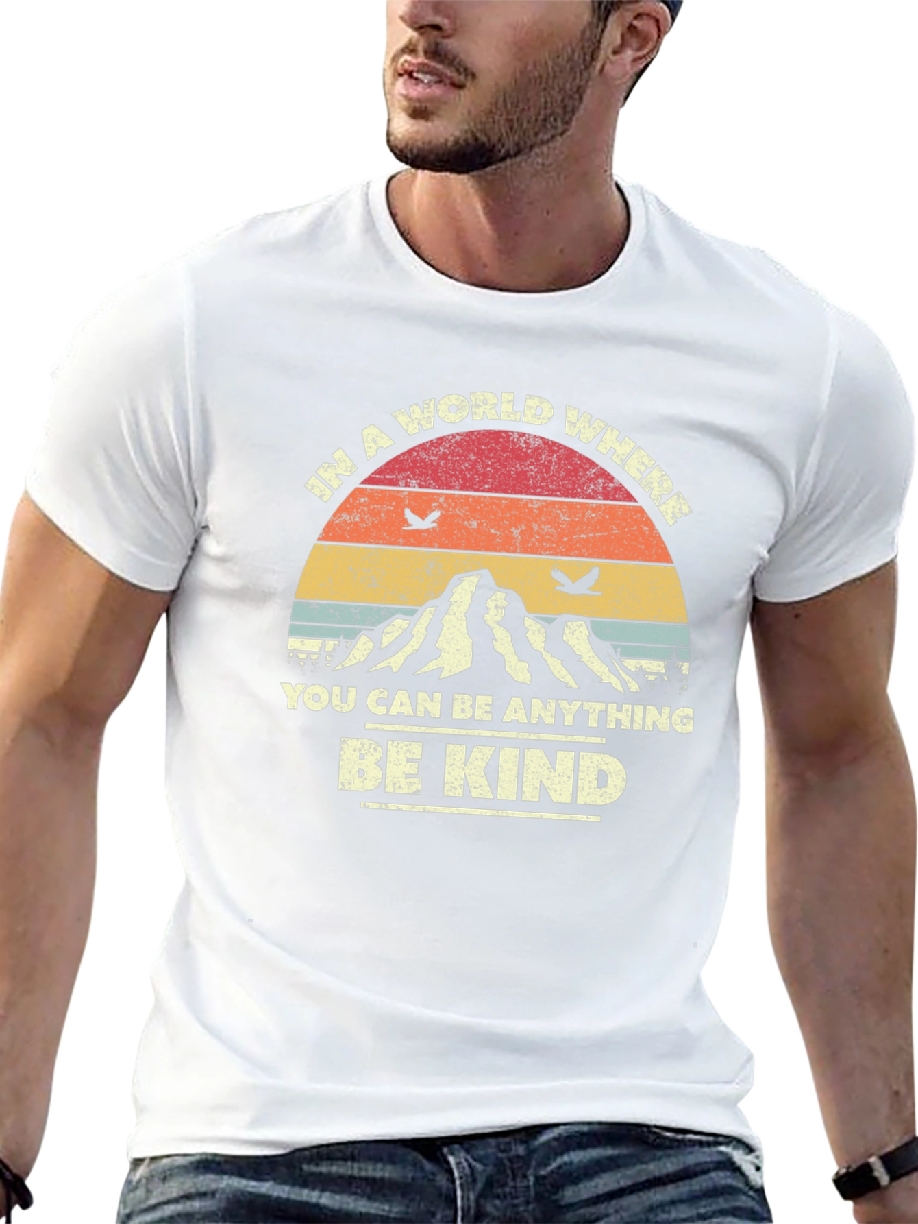Be Kind Mountain Graphic Tee