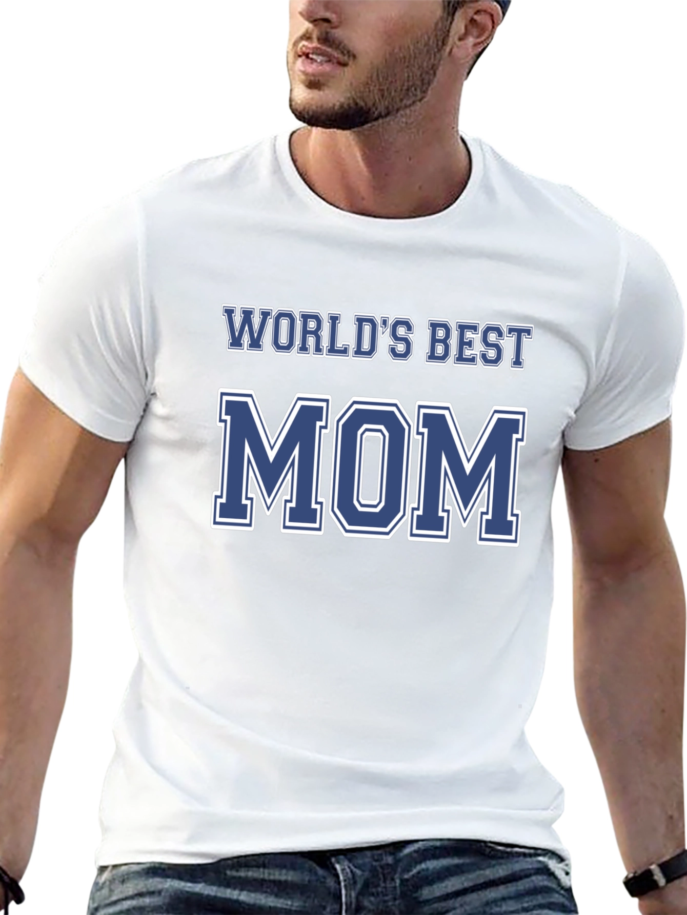 Worlds Best Mom Graphic T-Shirt