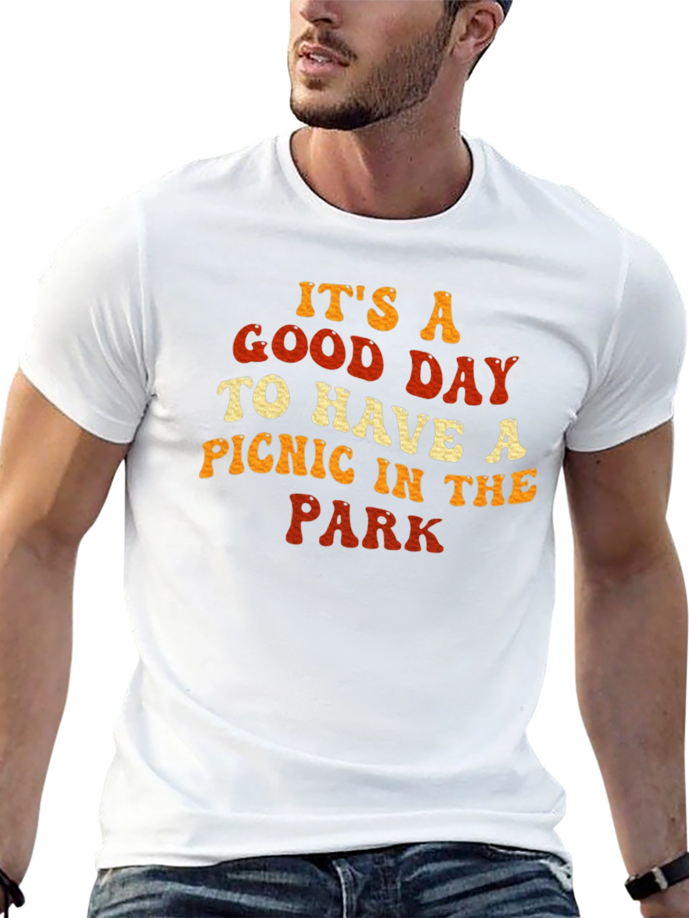 Picnic in the Park Graphic Tee - Retro Style